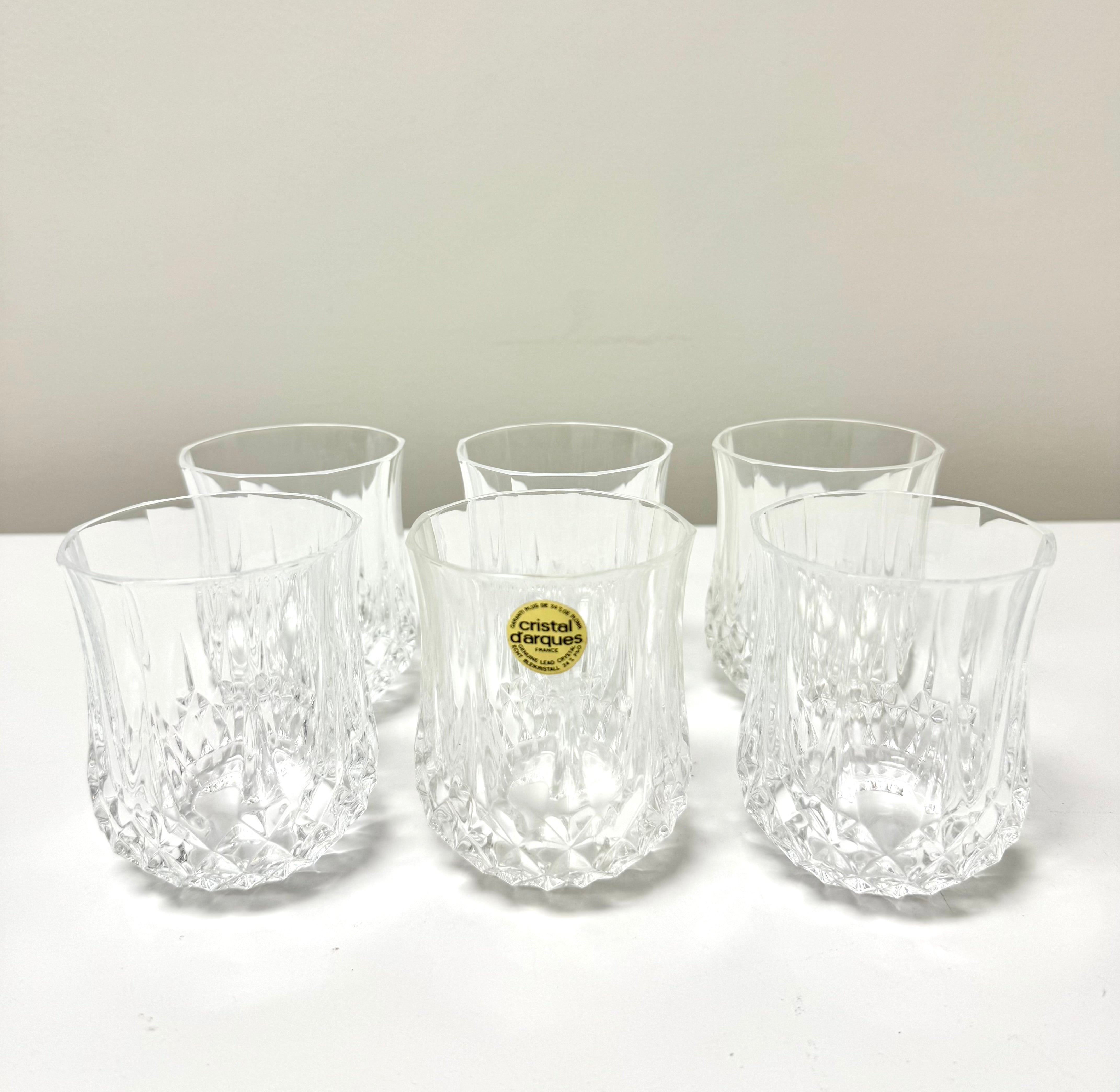 CRISTAL D'ARQUES 'Longchamp' Tumblers Set of 6