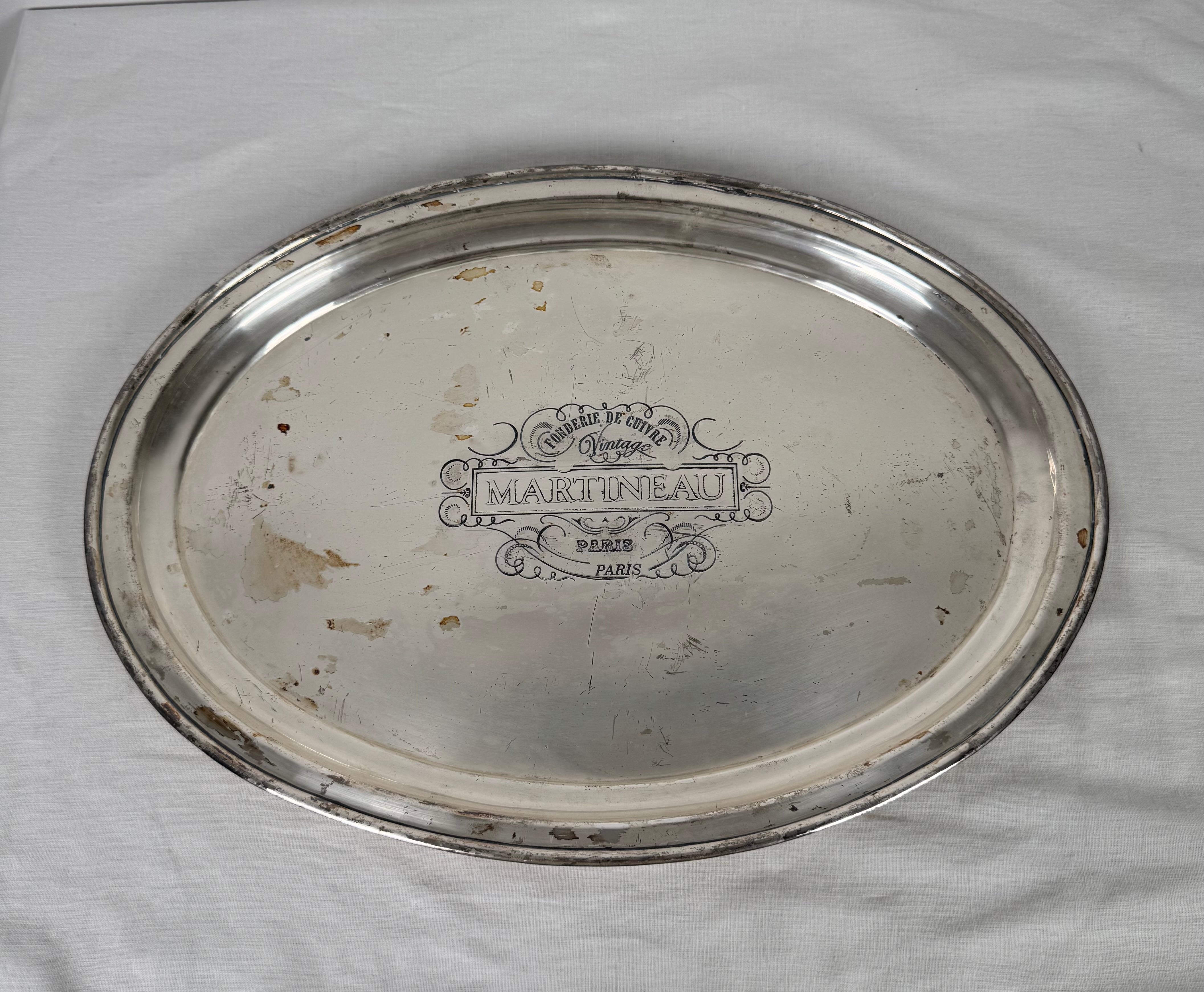 Martineau Aged Silver Tray