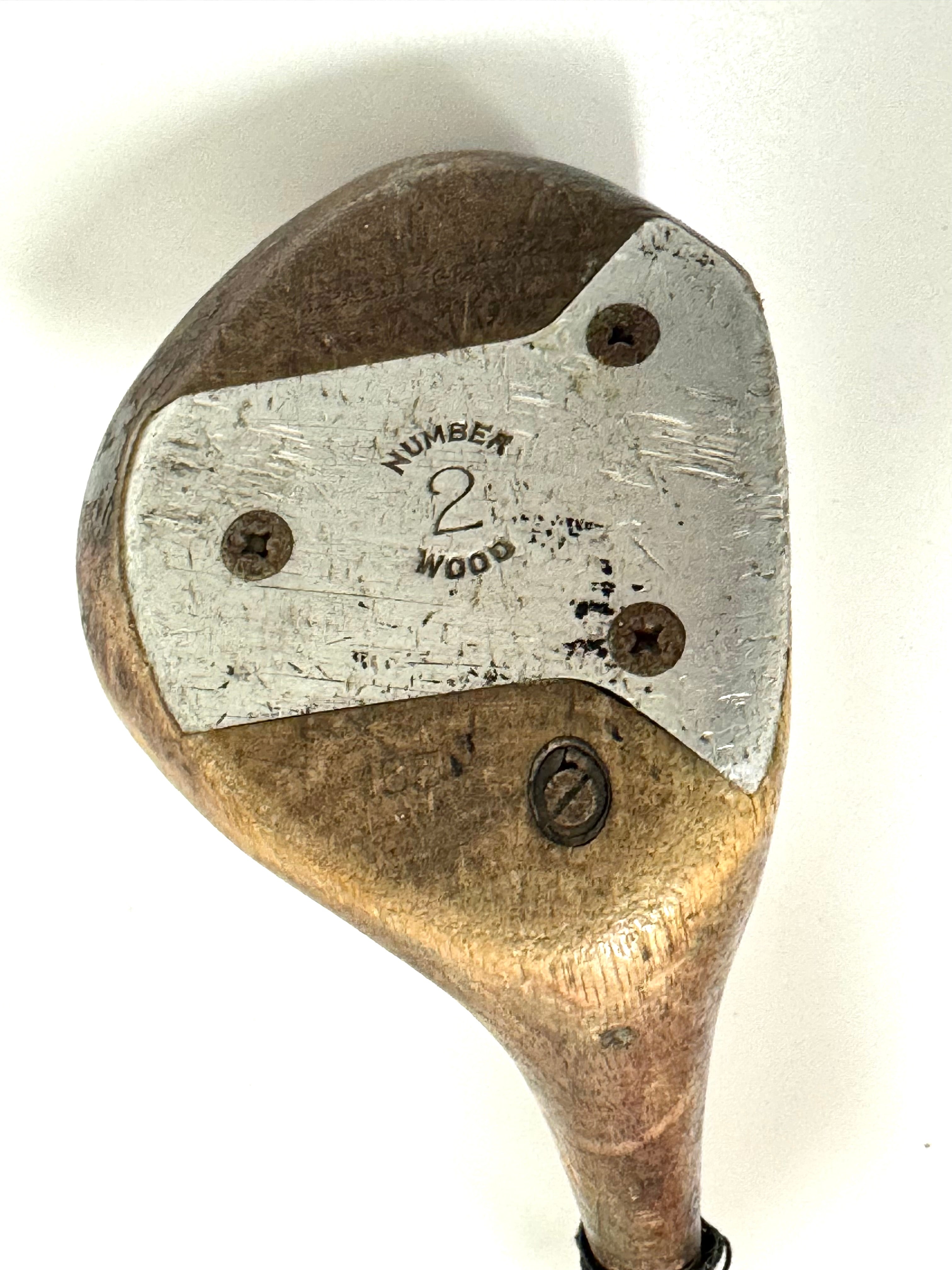 Vintage Spalding Ky Laffoon 2 Wood