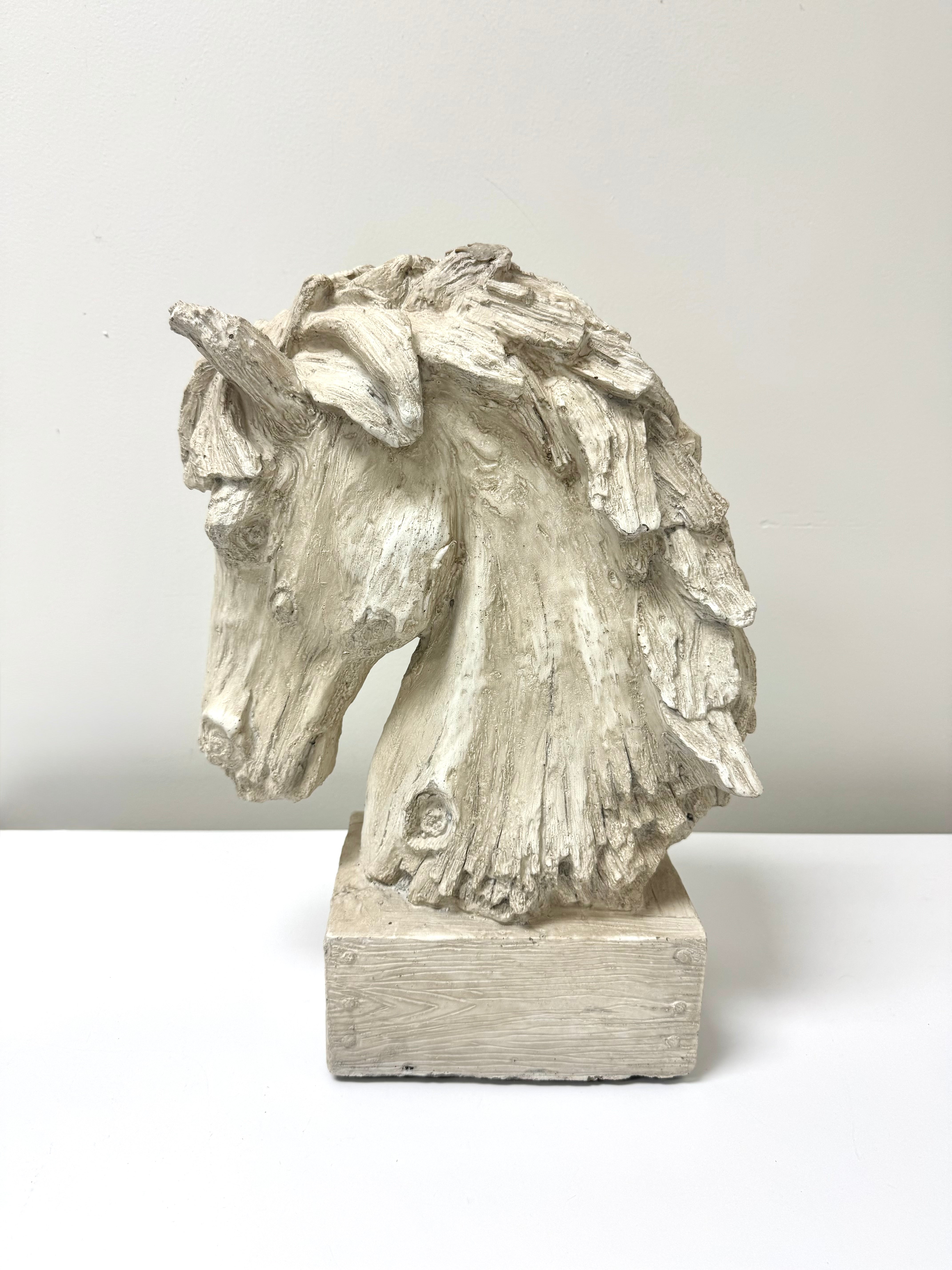 Ceramic Horse Head Figure