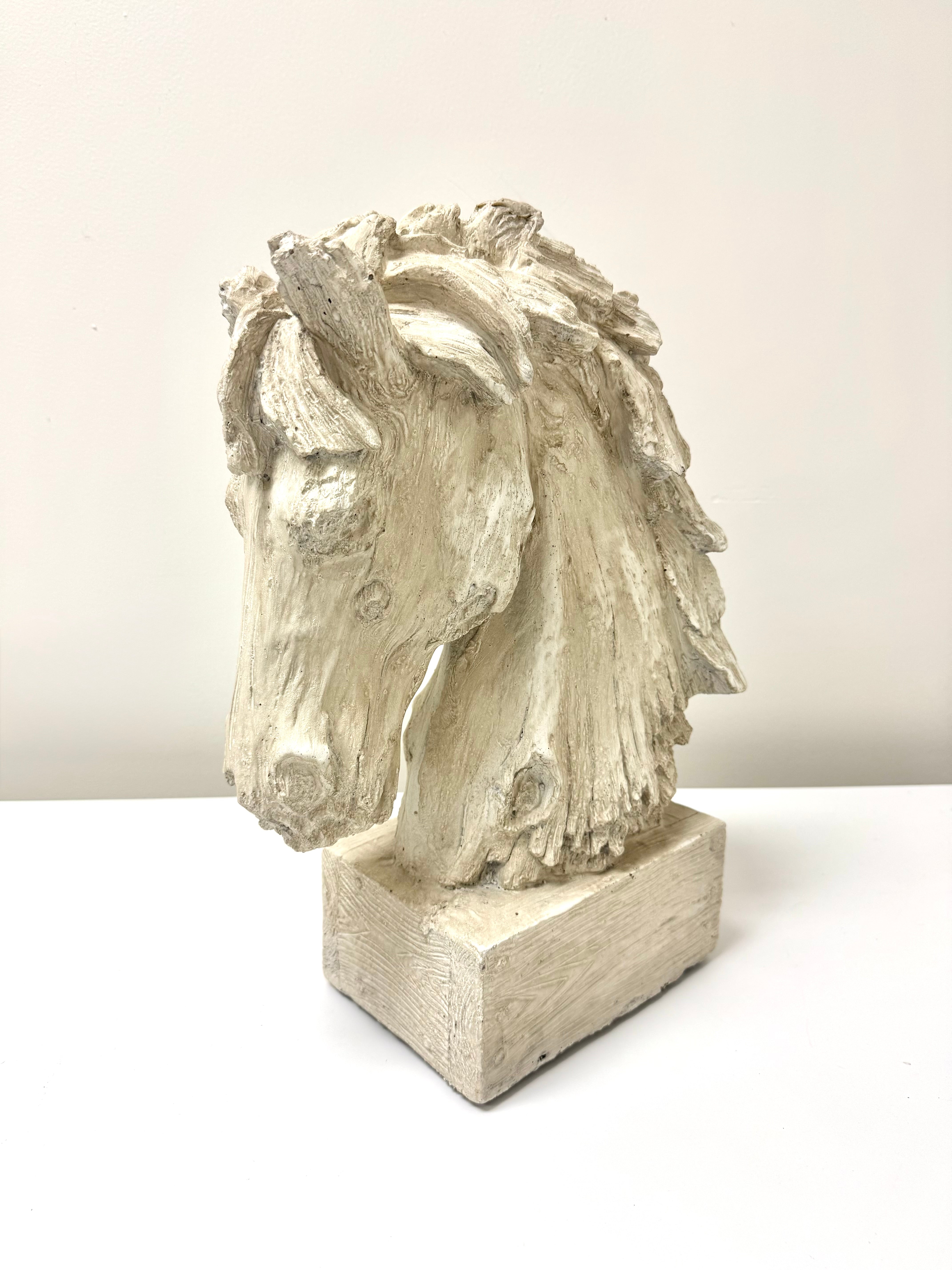 Ceramic Horse Head Figure