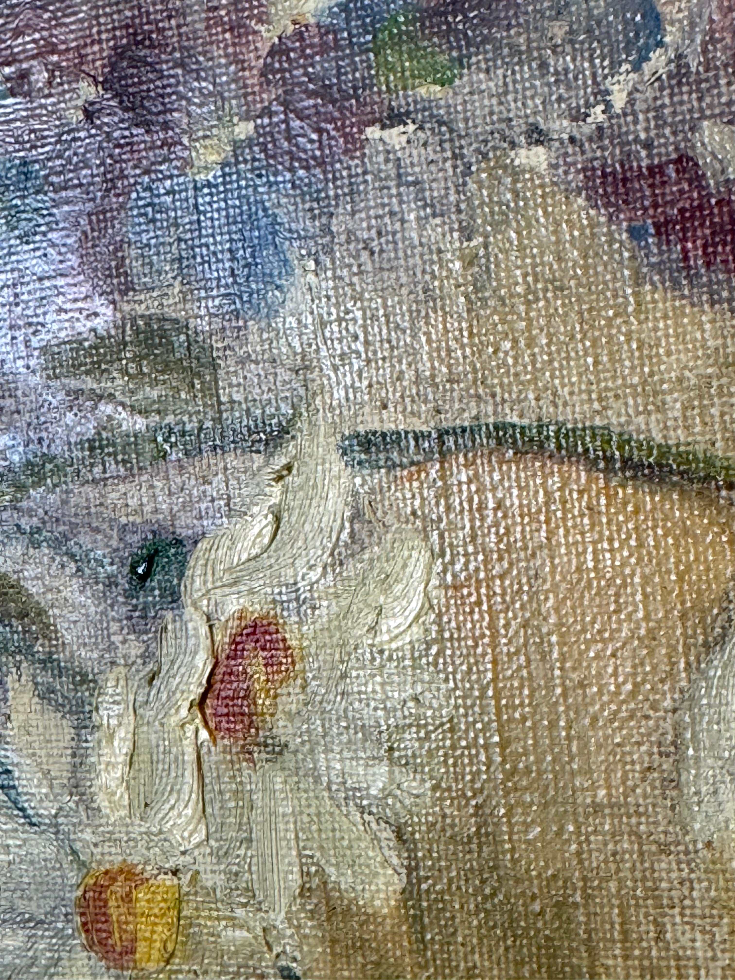 Floral Original Art on Canvas