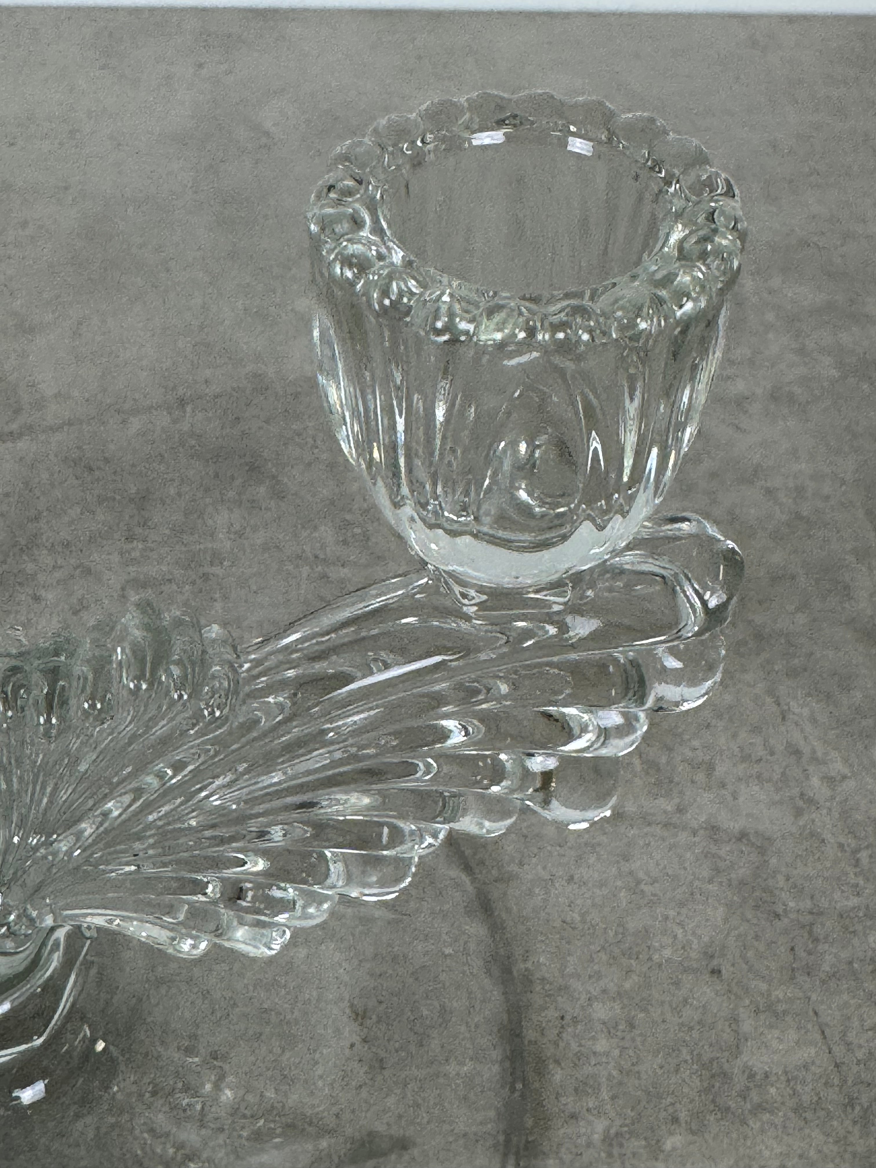 Tiffin Franciscan Glass Candle Holder