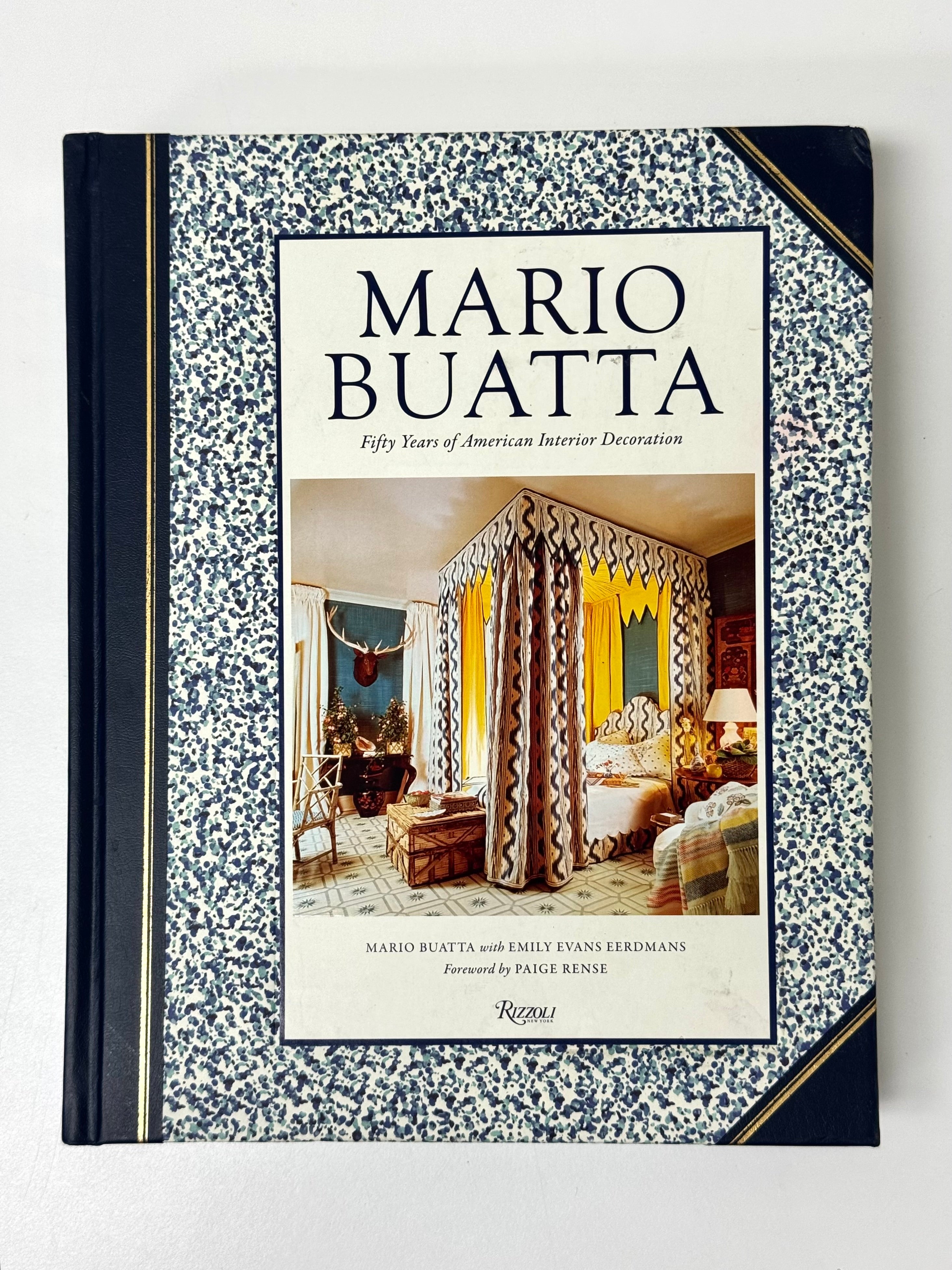 'Mario Buatta - 50 Years of American Interior Decoration' Hardcover