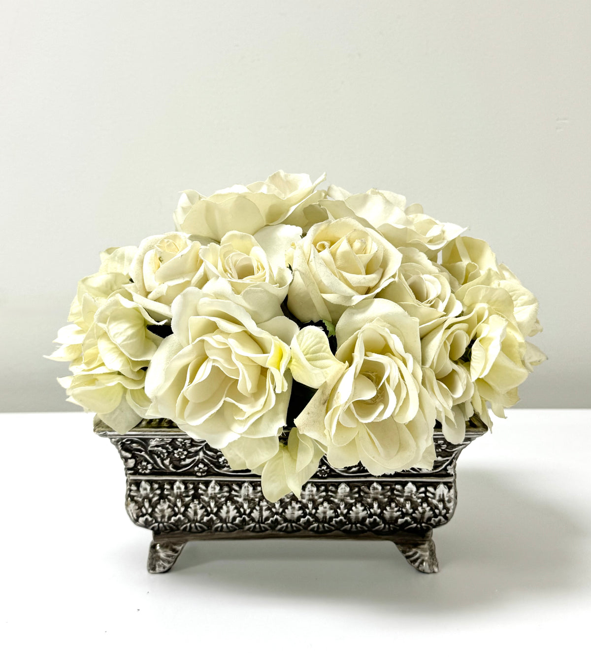 Cream Roses Floral Arrangement