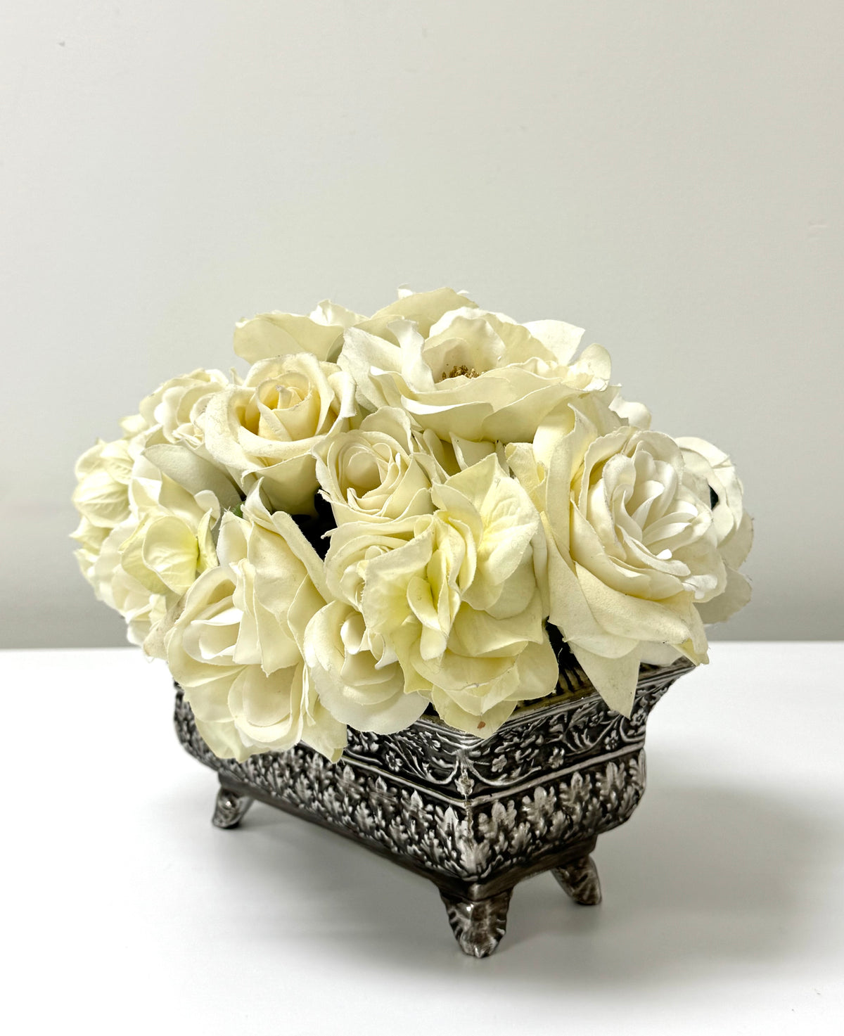 Cream Roses Floral Arrangement