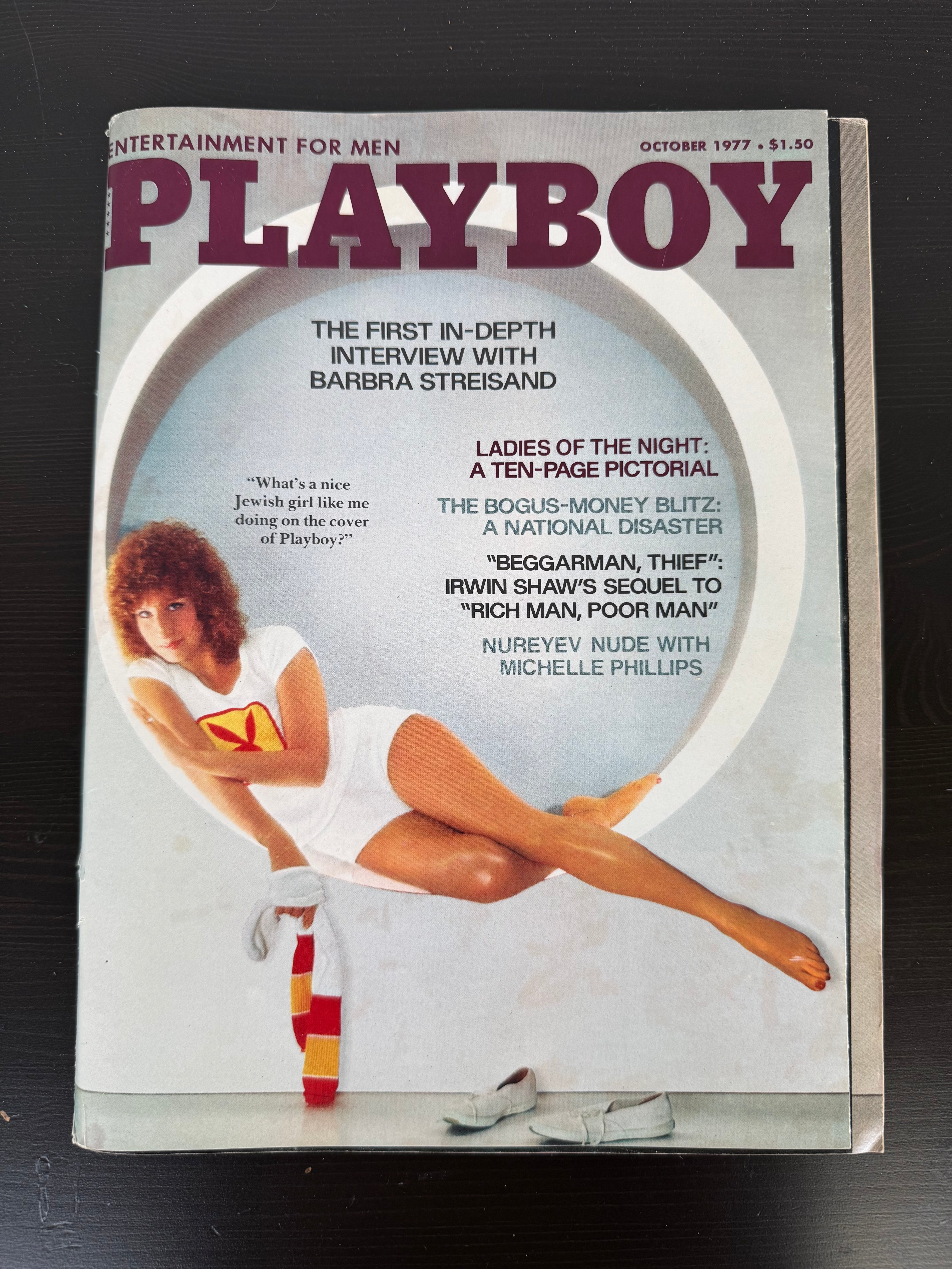 Vintage 1977 Playboy Magazine