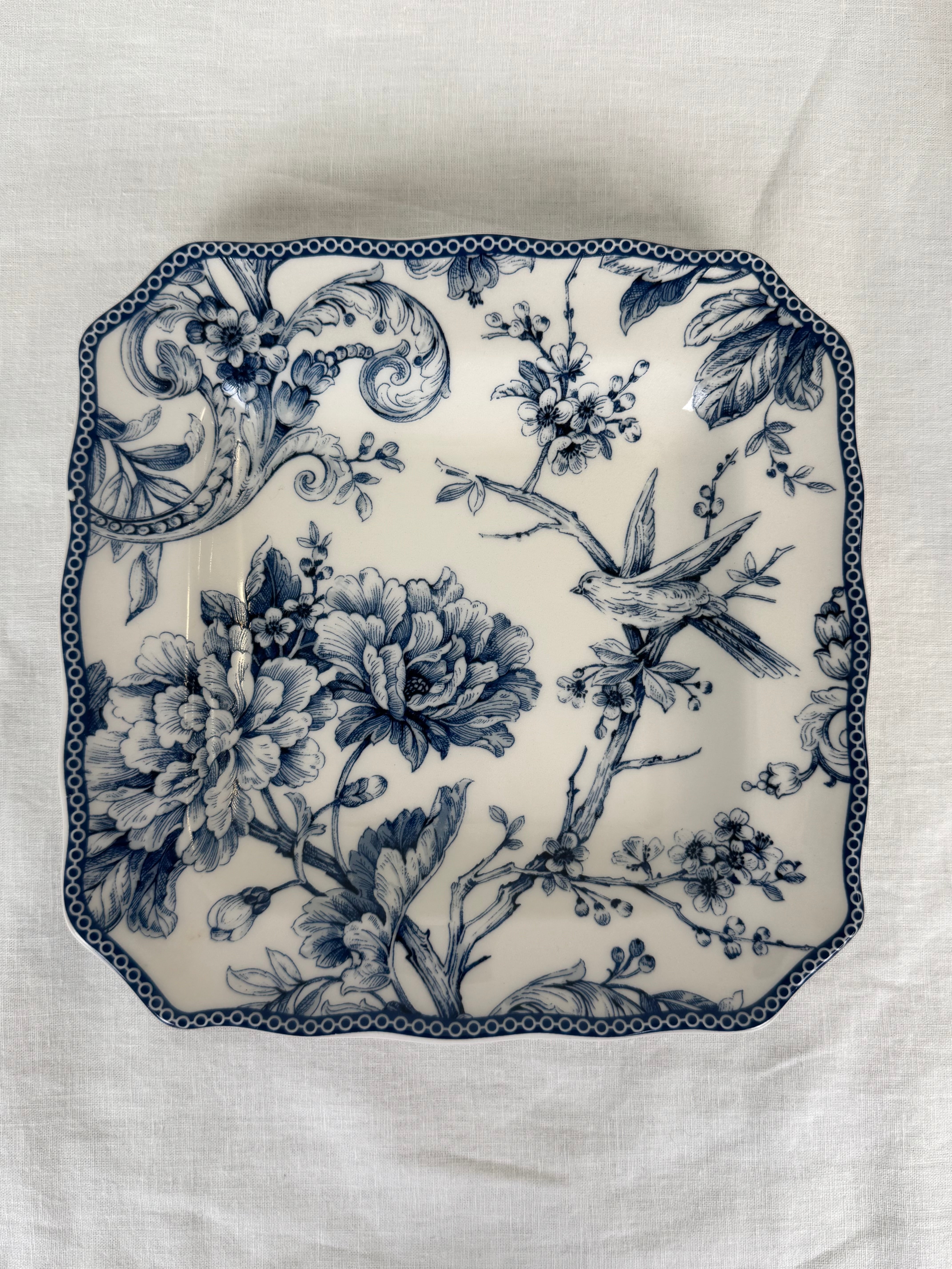'Adelaide Blue' Bowl and Plate Set