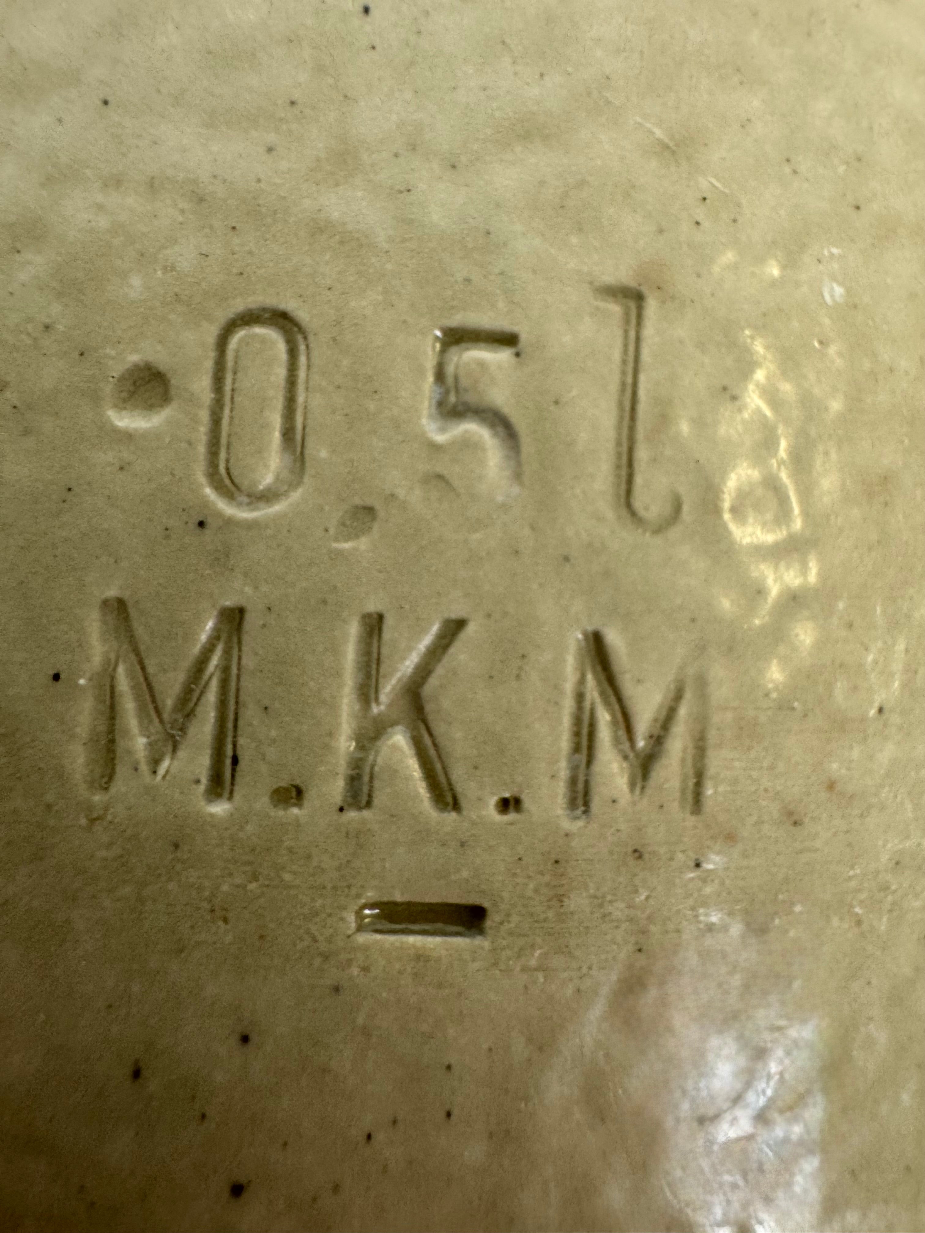 Vintage MKM Stoneware Bottle