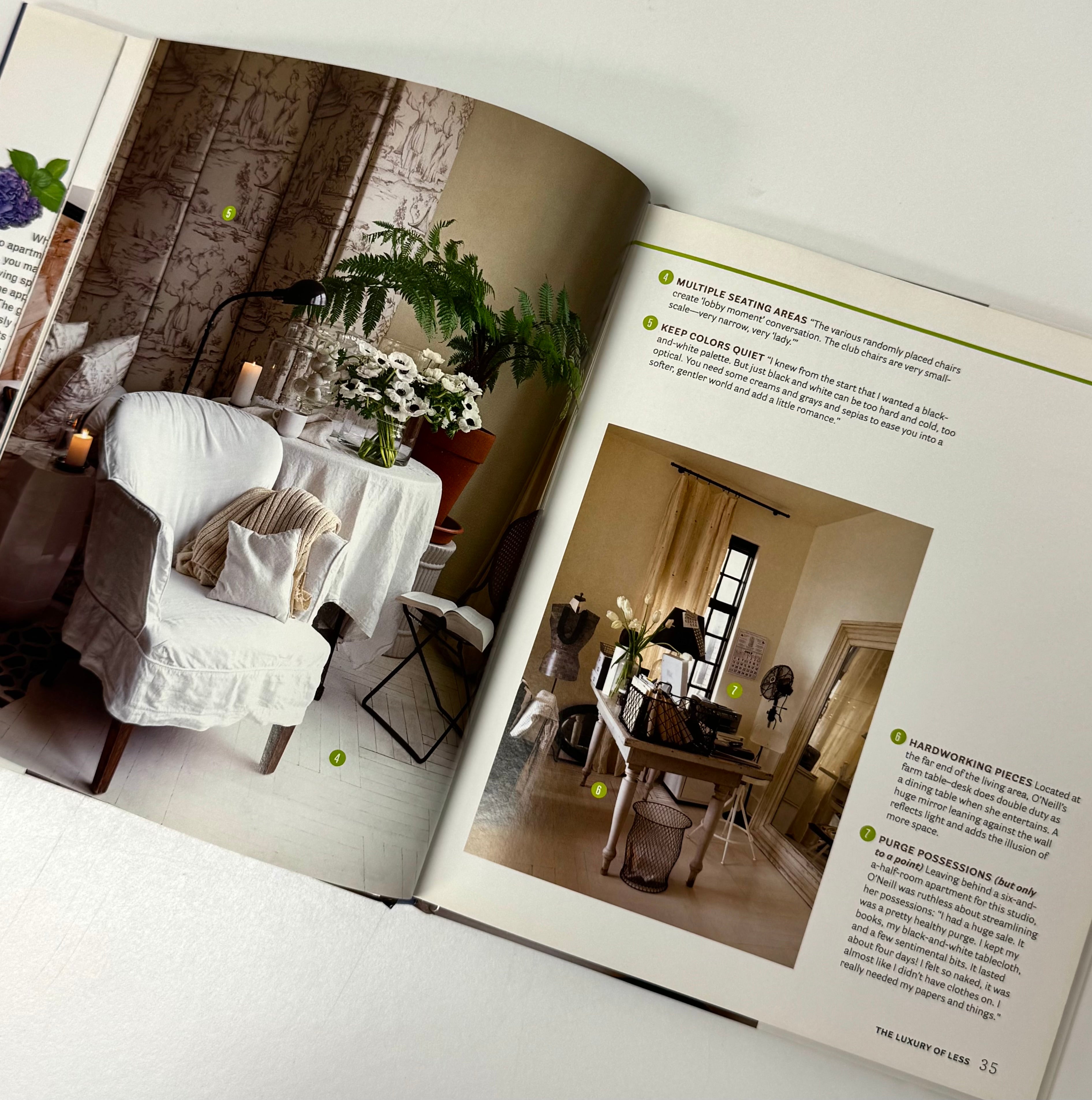 'House Beautiful Think Small' Hardcover