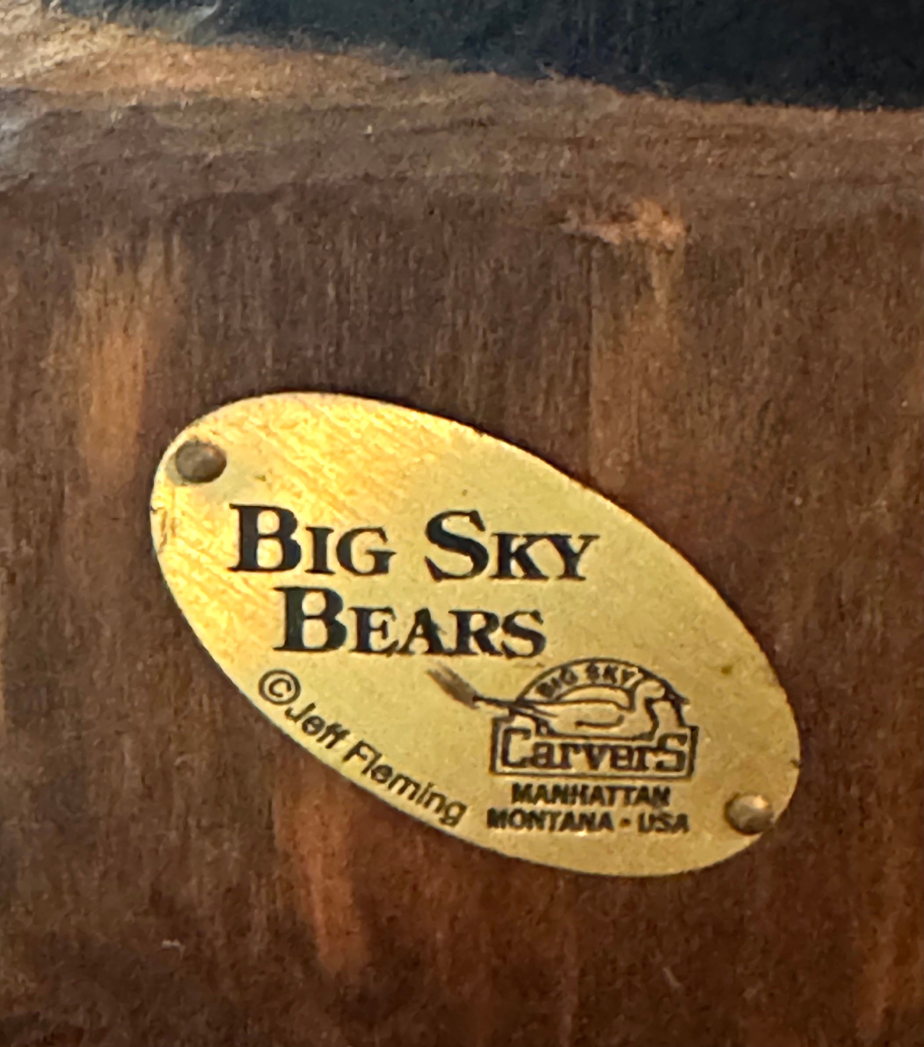 Big Sky Carvers Bearfoots Bear Sculpture
