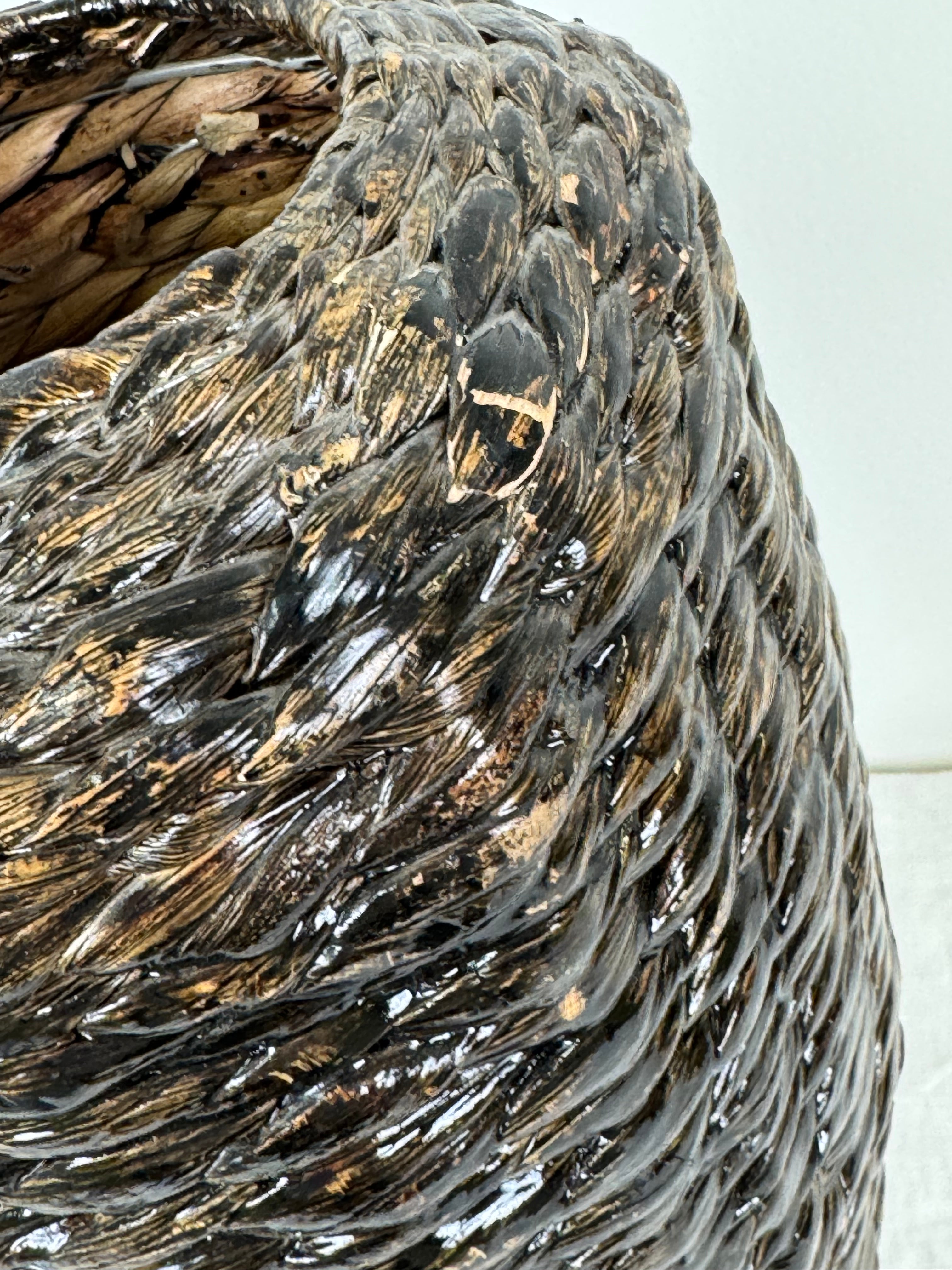 Rattan 14" Vase
