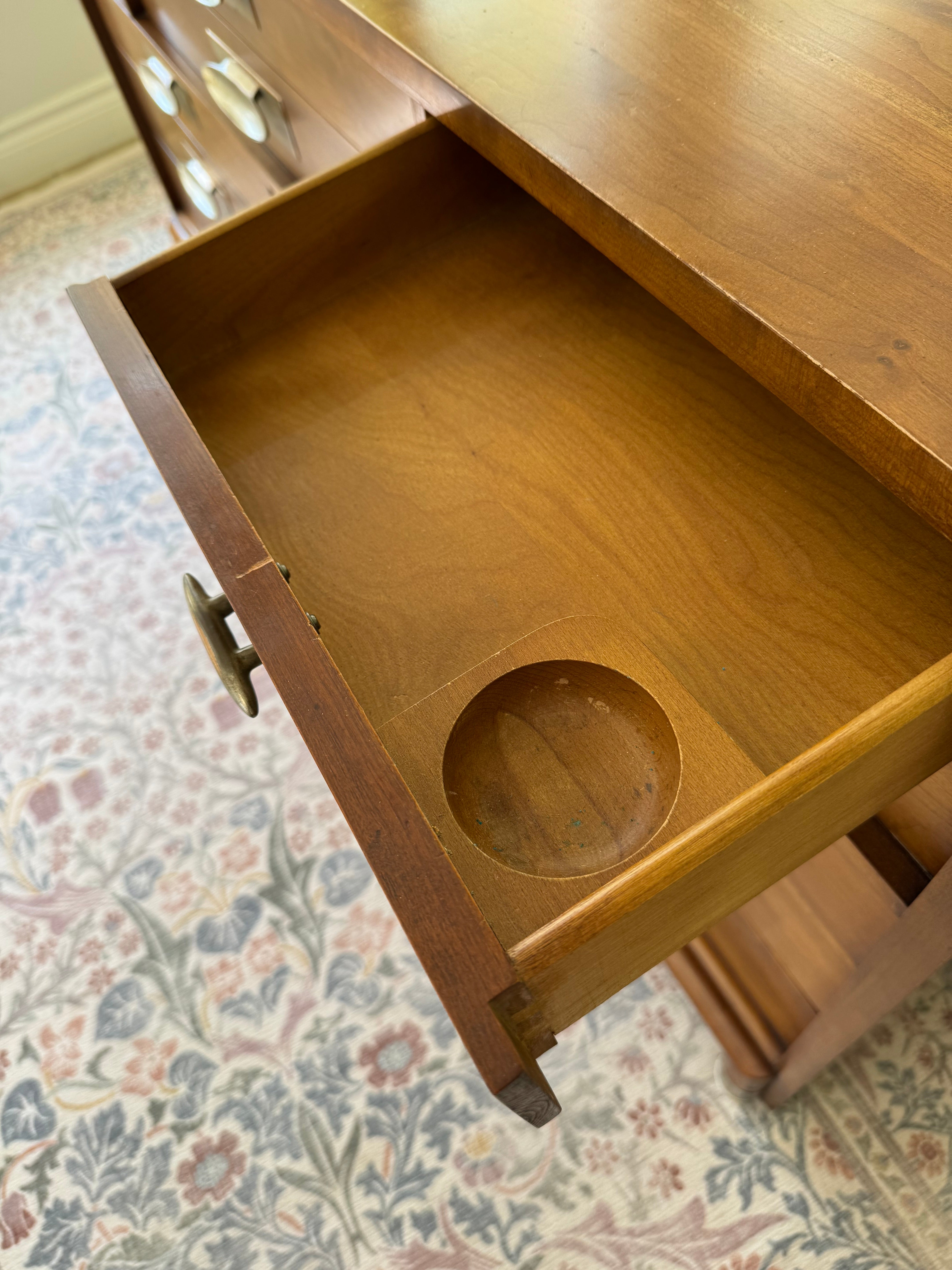 Vintage MCM Dresser with Mirror