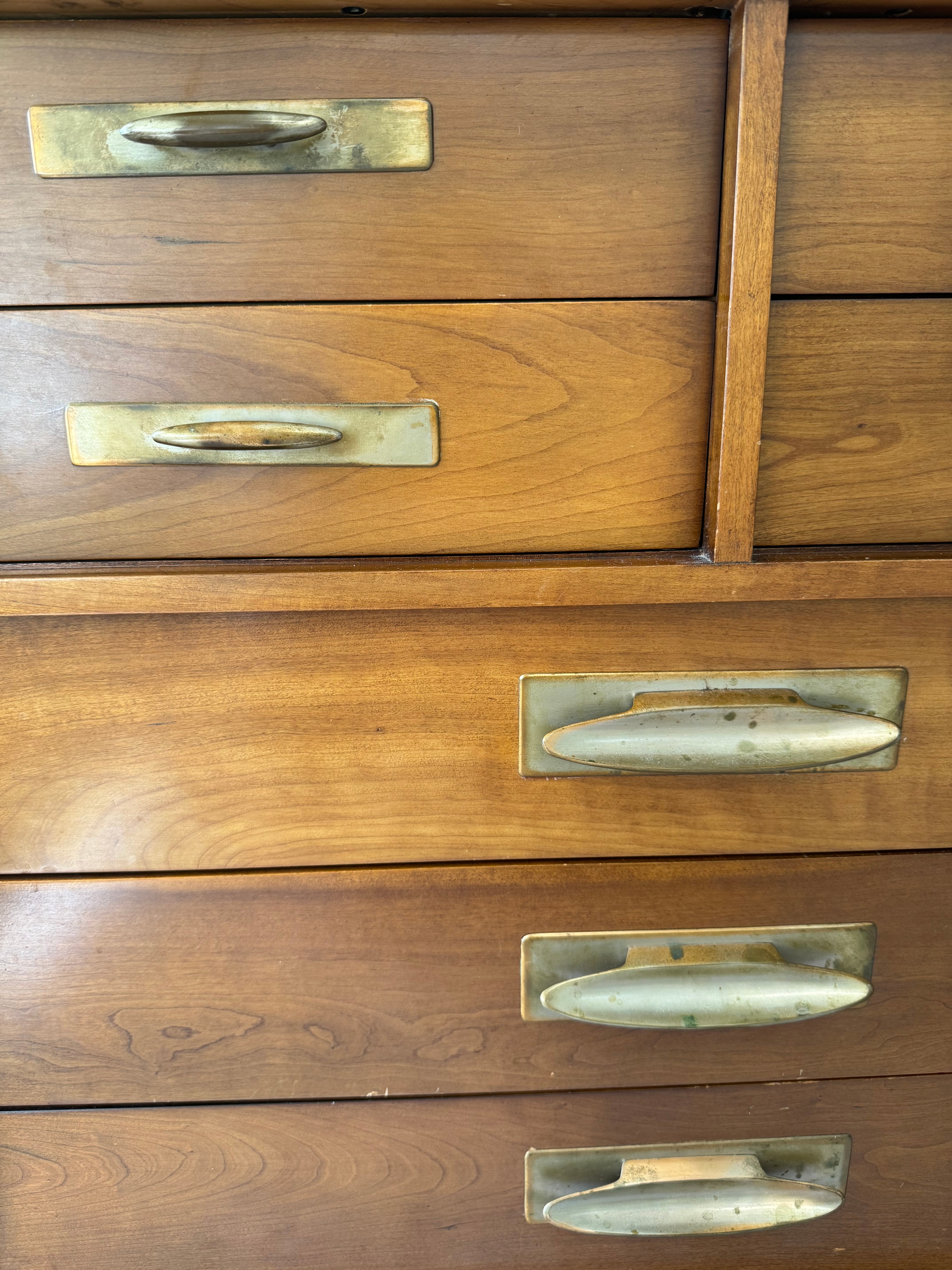 Vintage MCM Dresser with Mirror