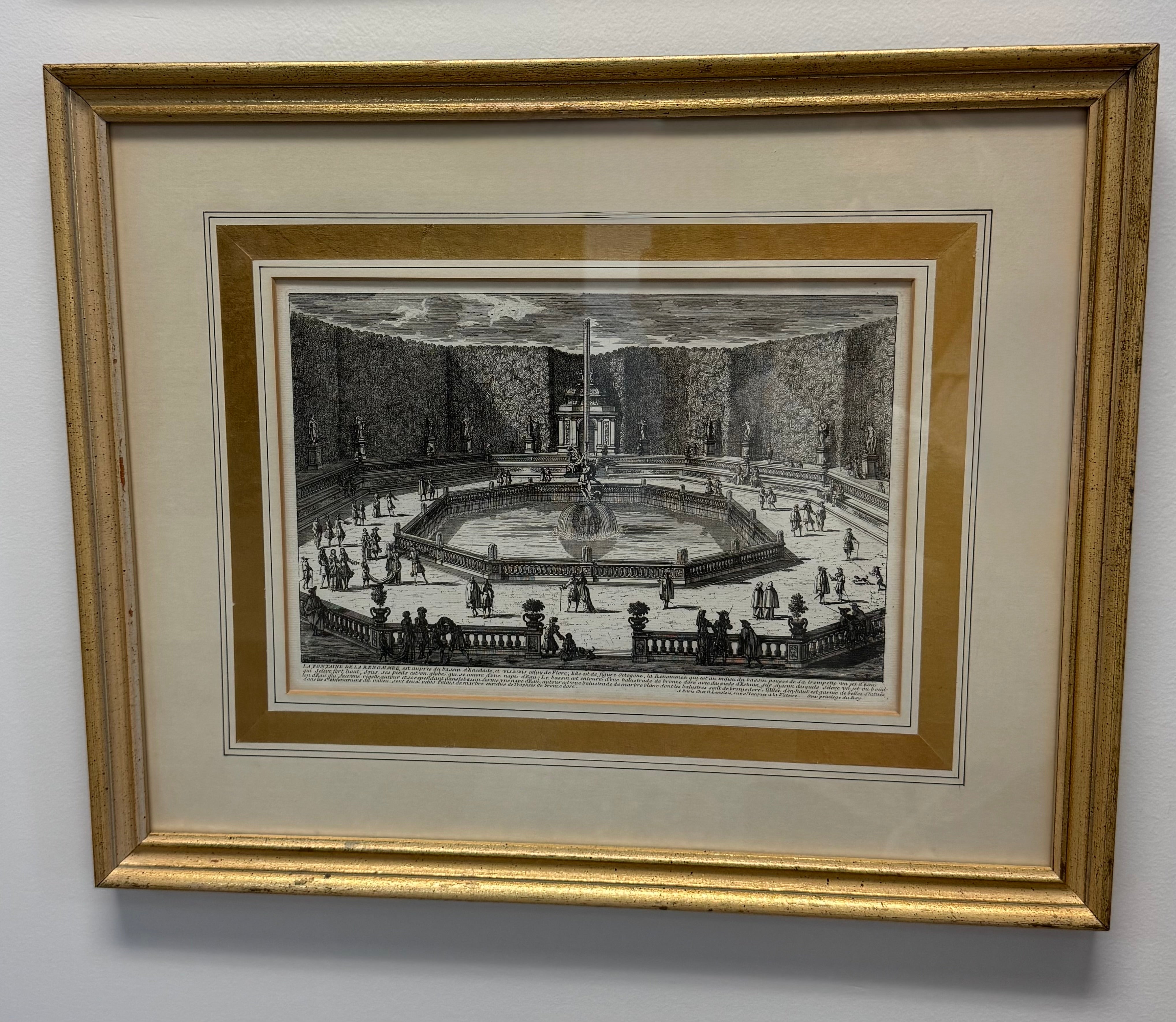 'La Fontaine de la Renommee' Print