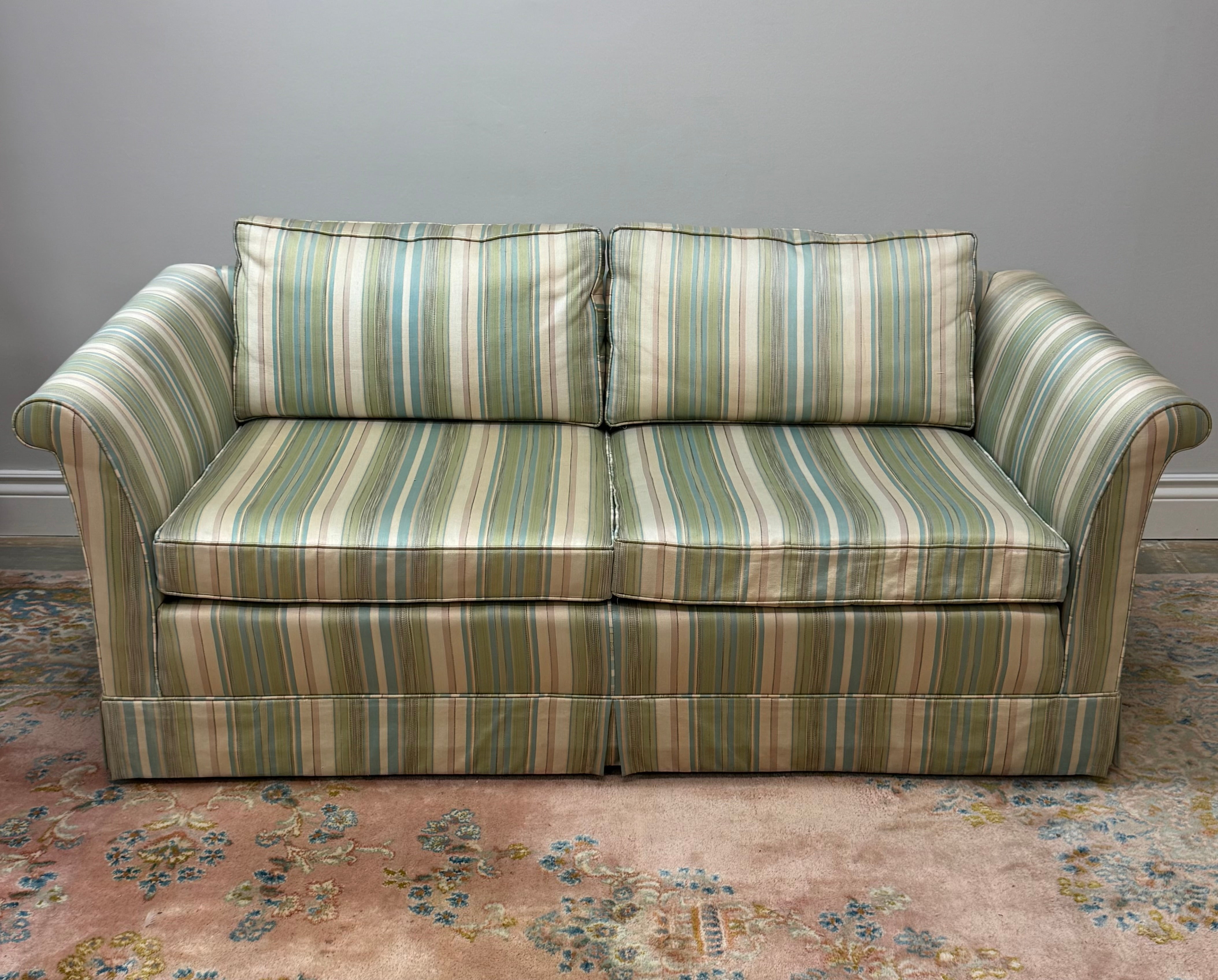 MUELLER Striped Loveseat