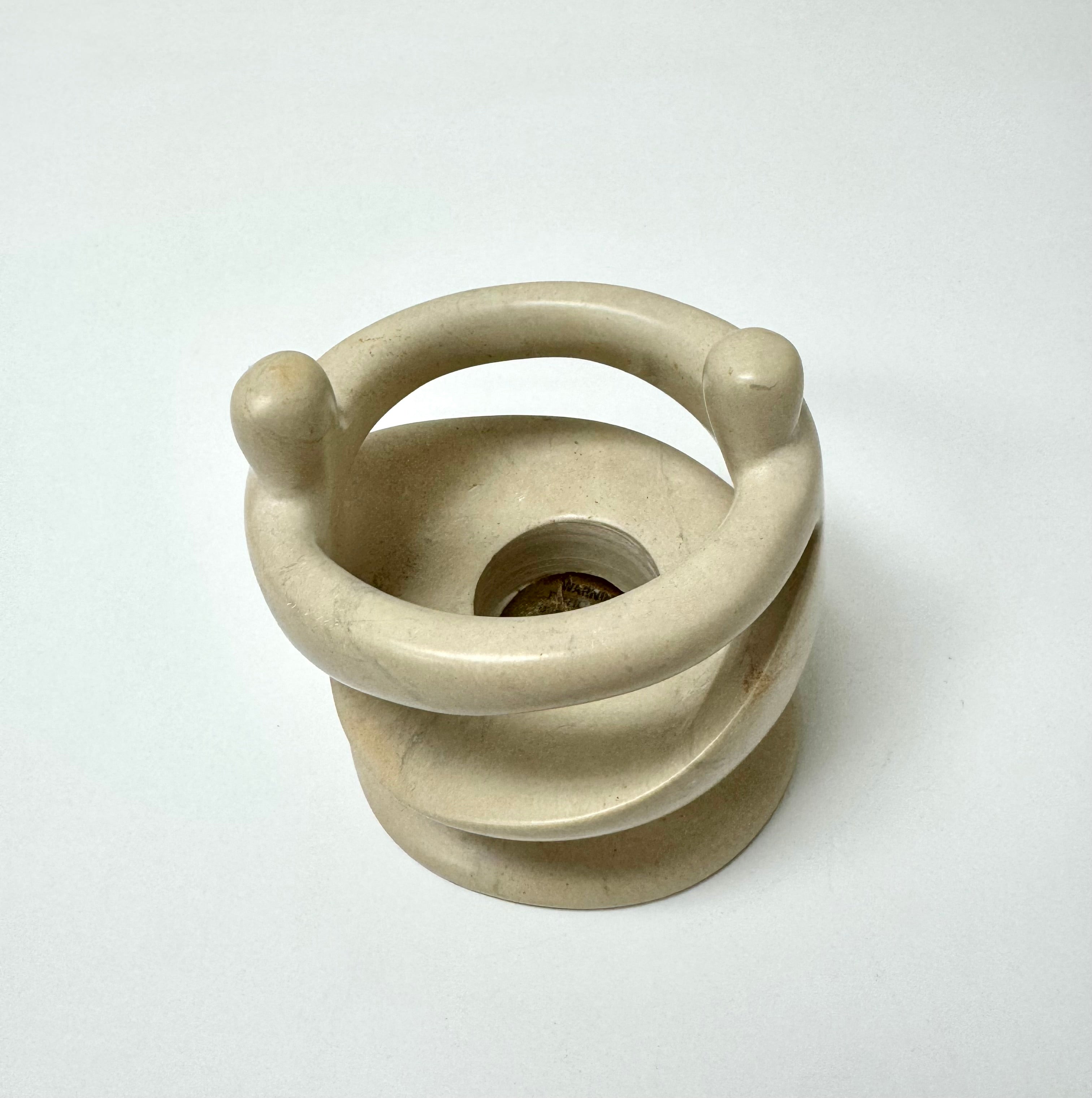 Circle of Friends Kenyan Soapstone Candle Holder