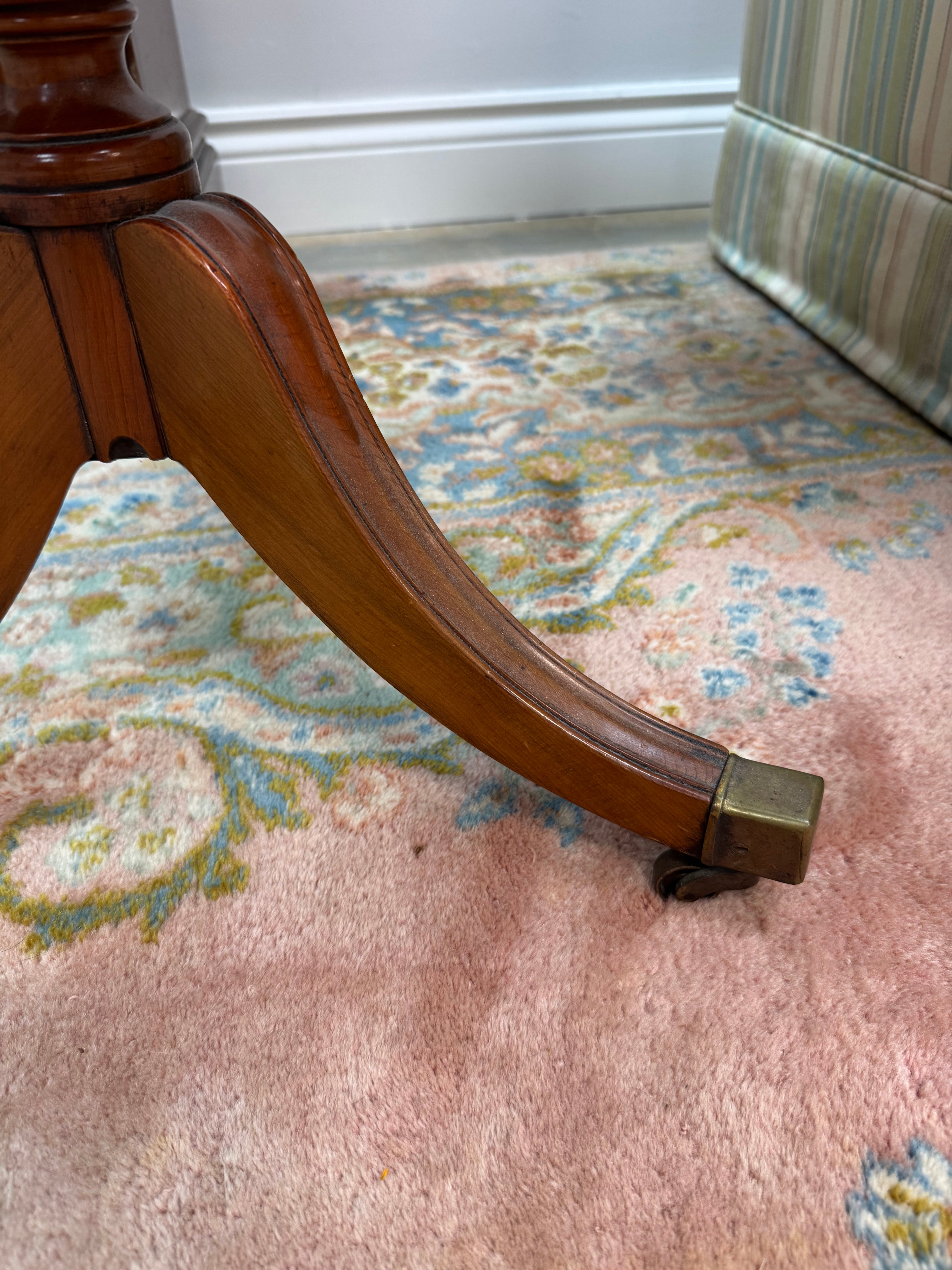 Duncan Phyfe Style Drum Table