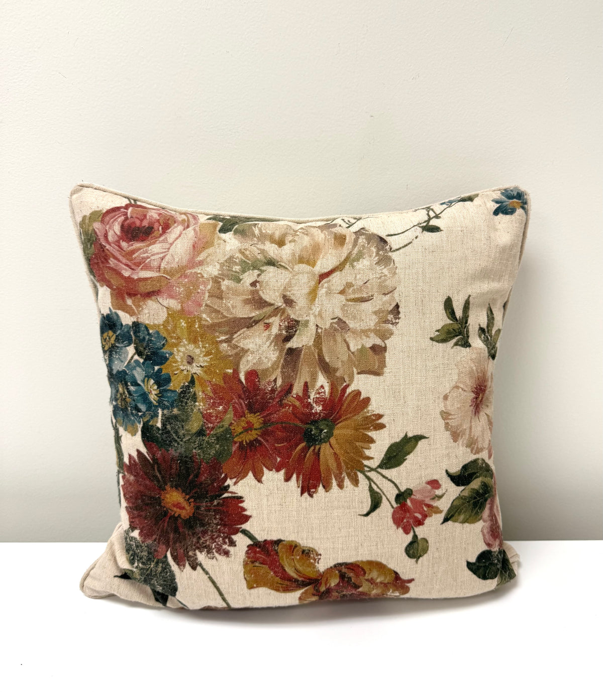 BOMBAY Antique Floral 19" Pillow