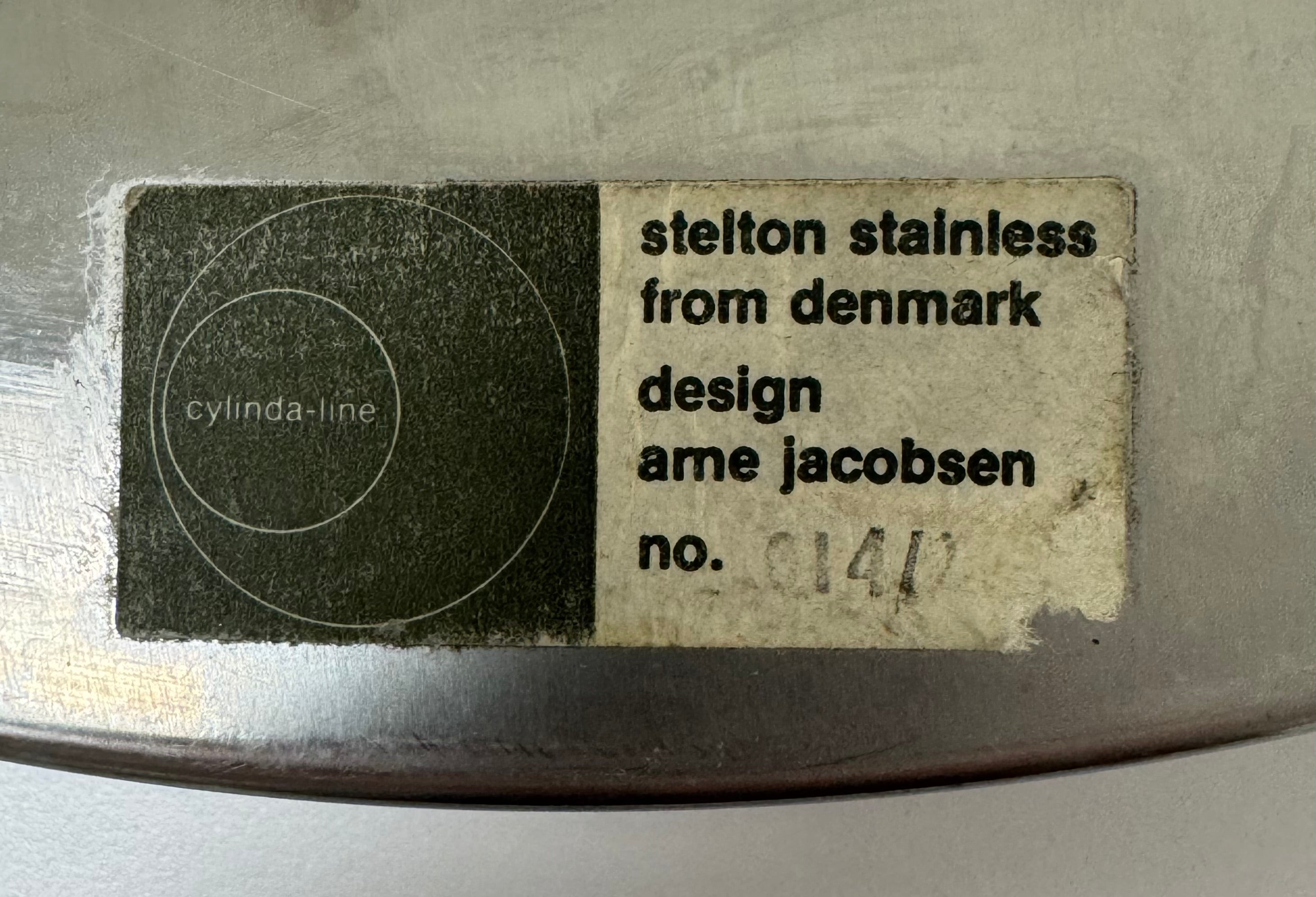 ARNE JACOBSEN 'Cylinda-line' 13" Serving Tray