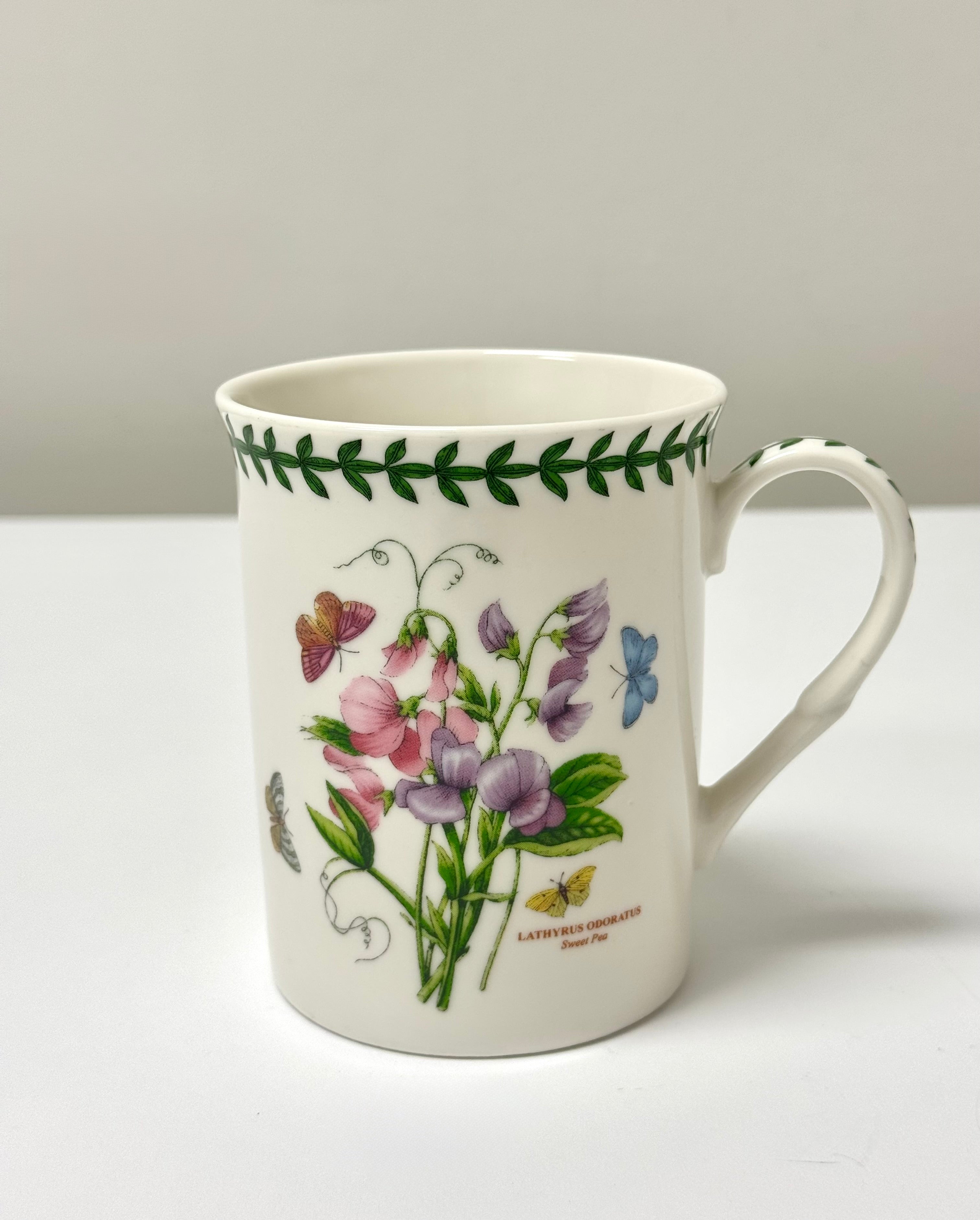 PORTMEIRION 'Botanic Garden' Sweet Pea Mug