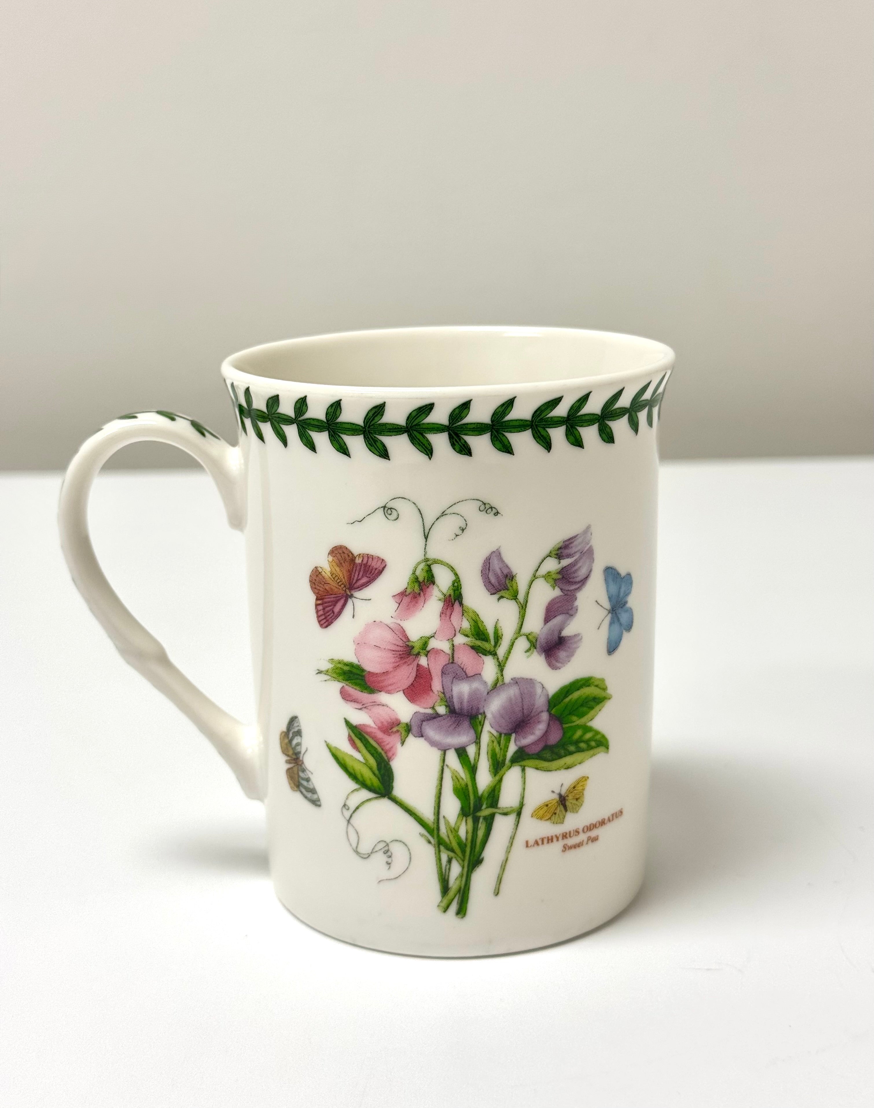 PORTMEIRION 'Botanic Garden' Sweet Pea Mug