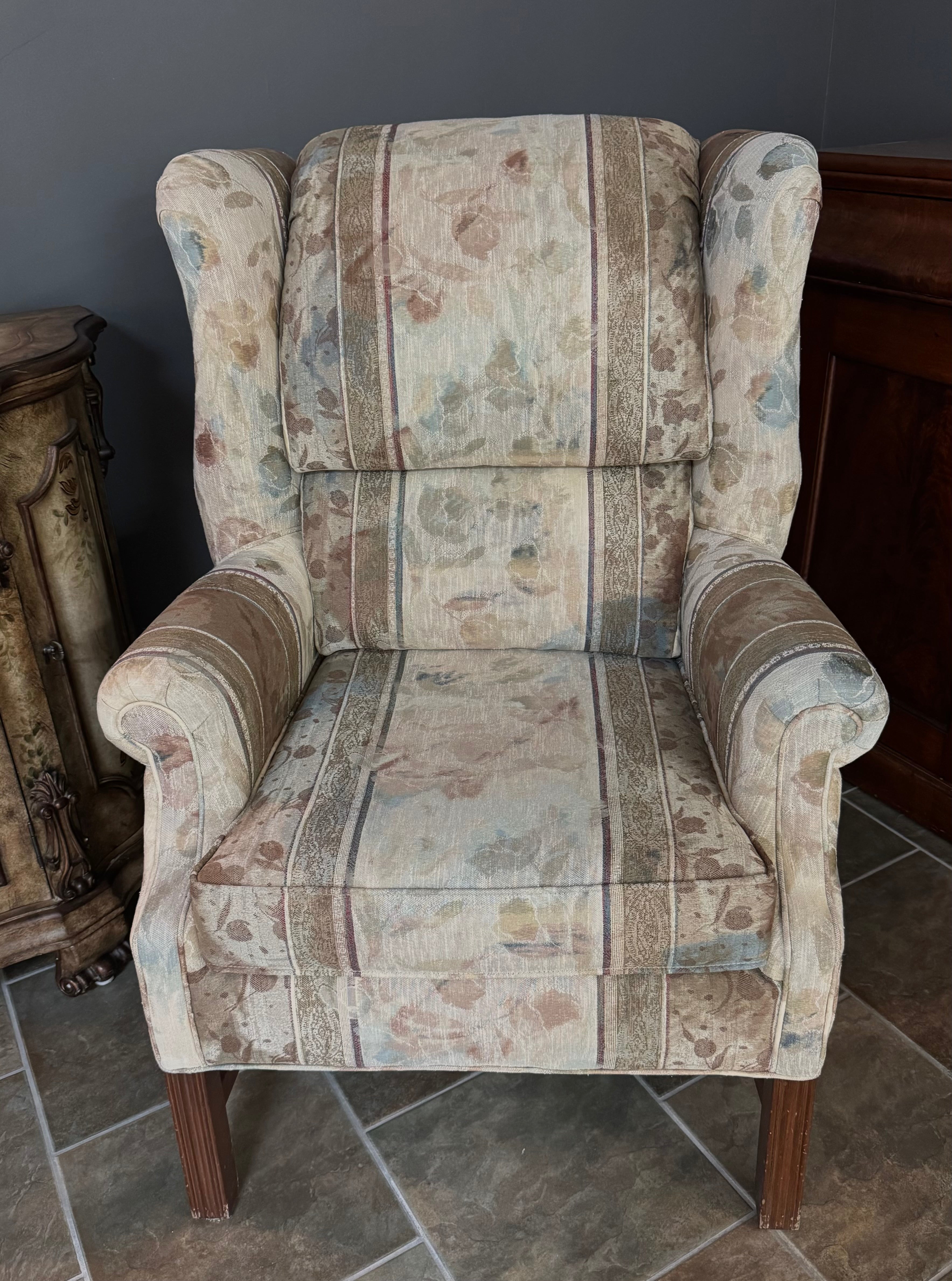Autumn Floral Arm Chair