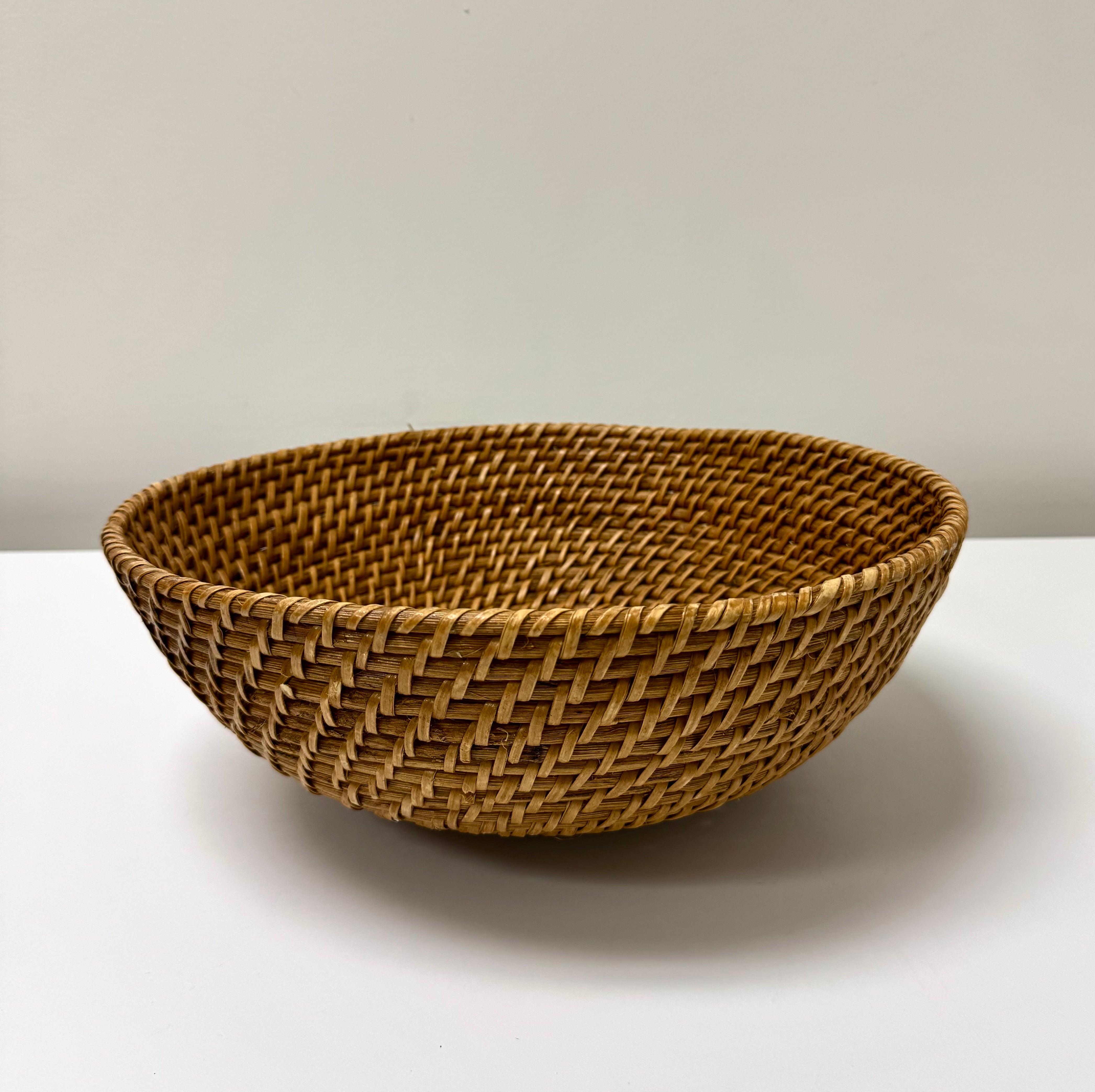Rattan Woven 14" Bowl