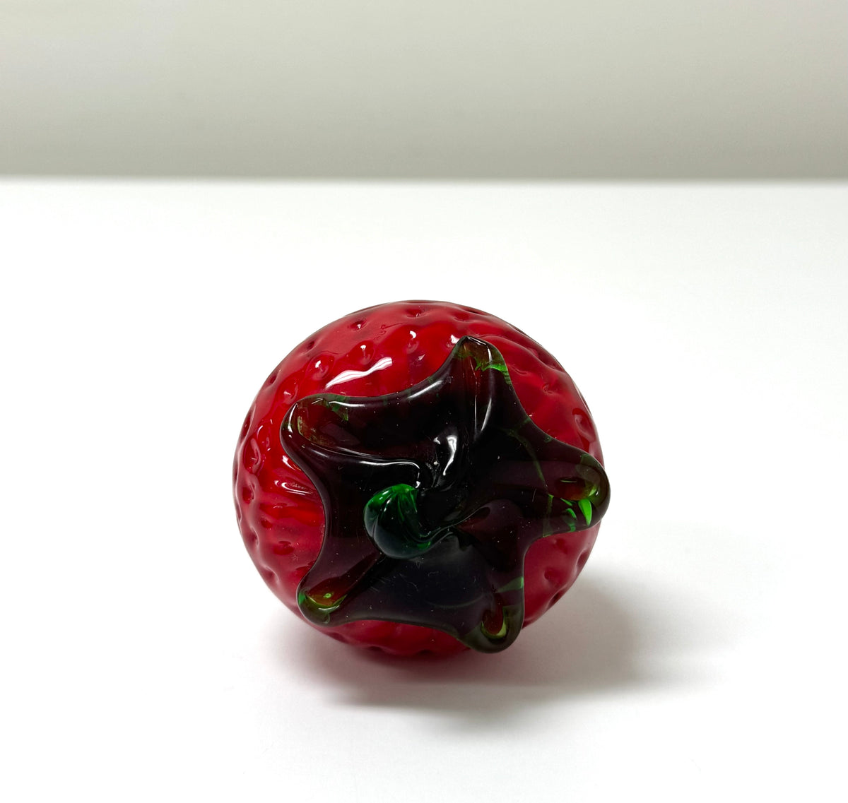 Art Glass Strawberry