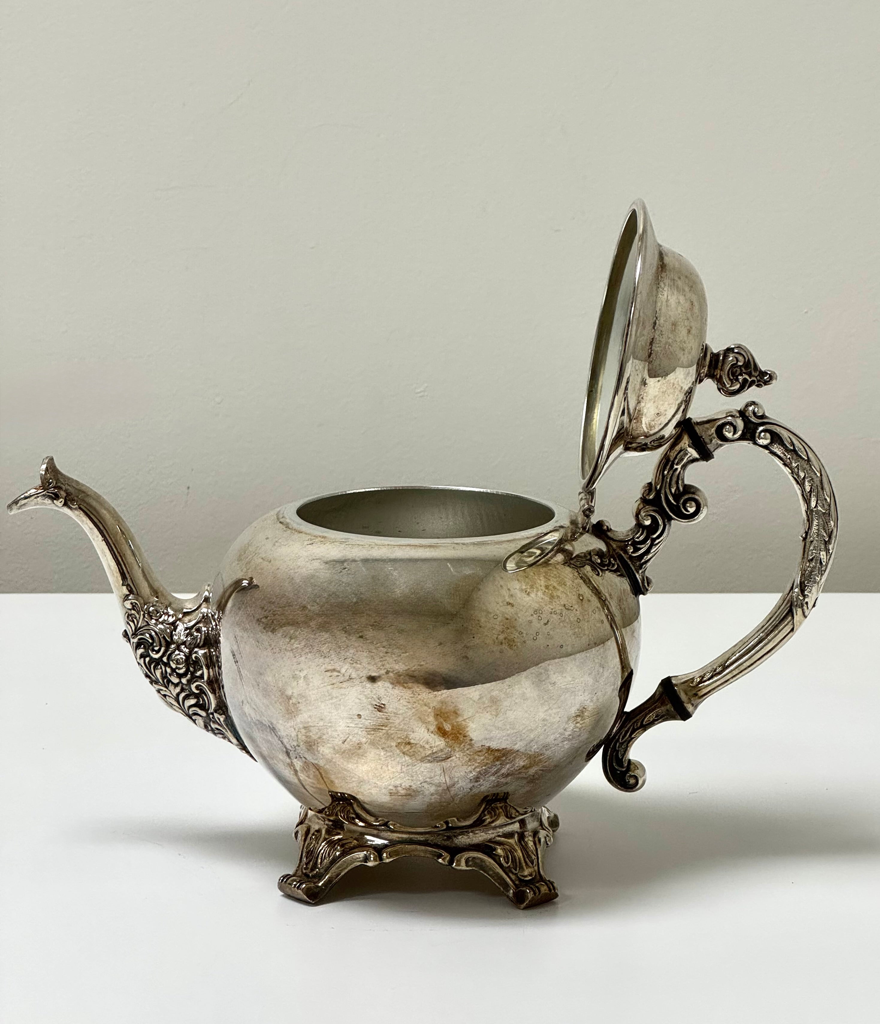 Vintage Silverplate Teapot