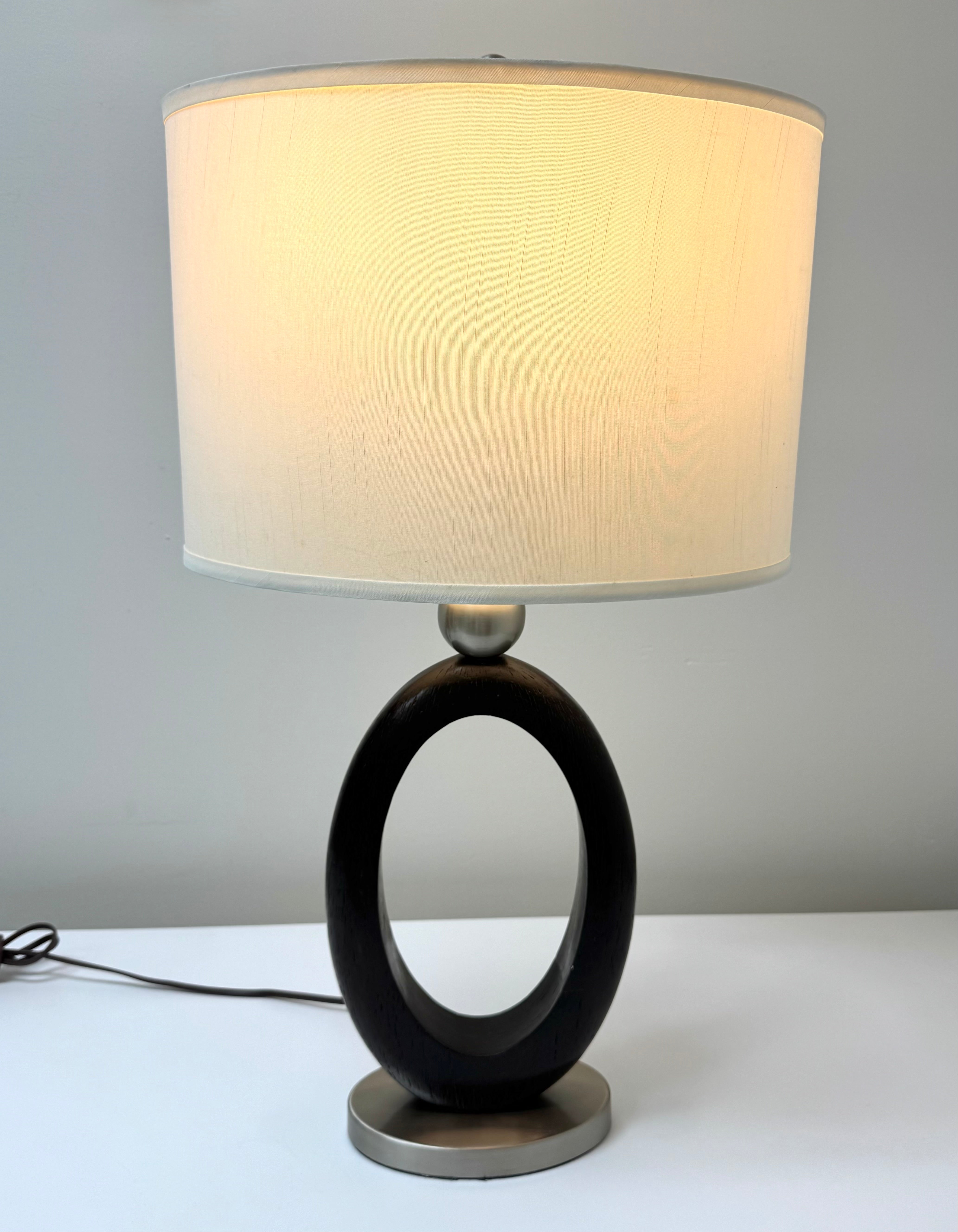 Transitional Oval Ball Lamp