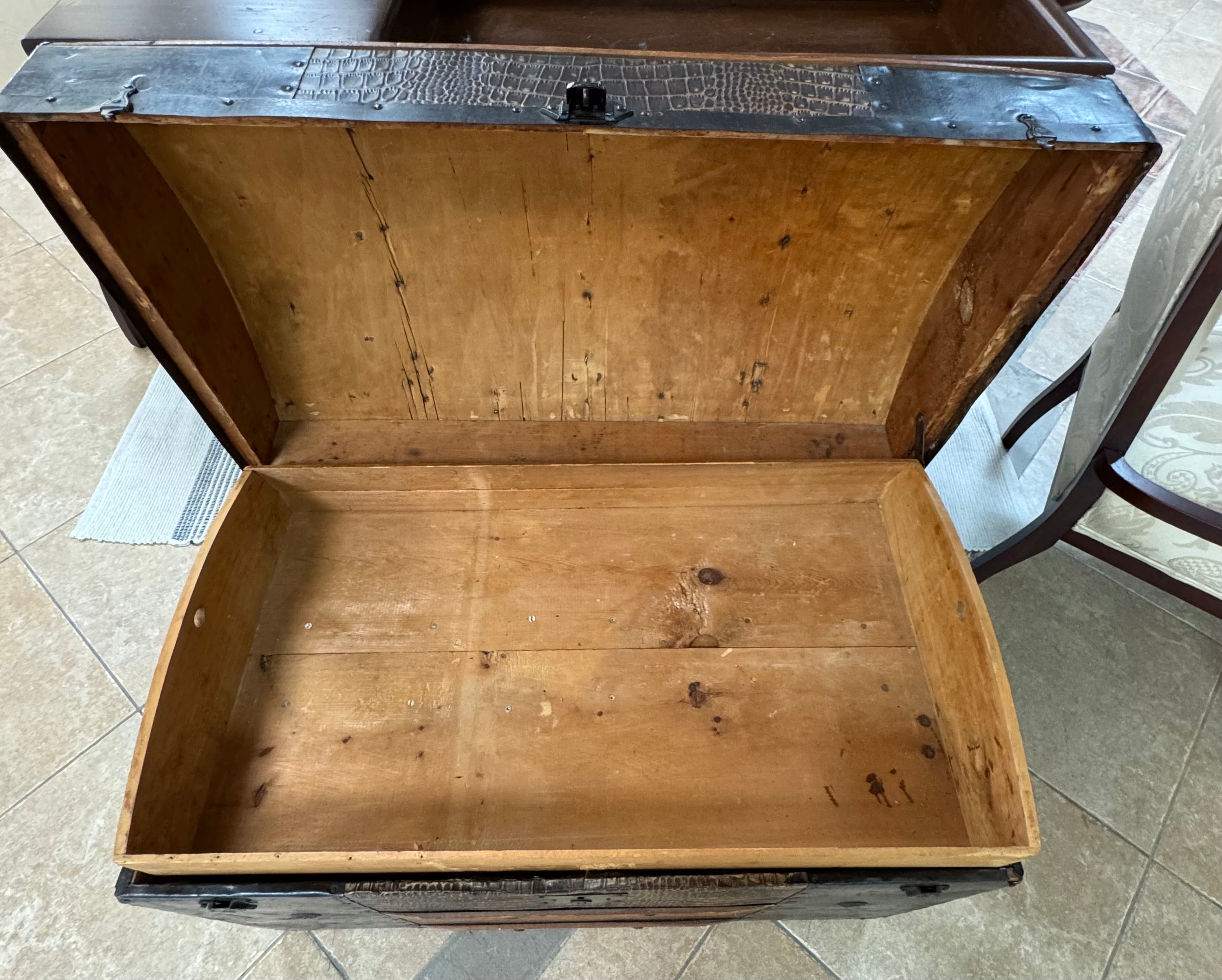 Antique Steamer Trunk