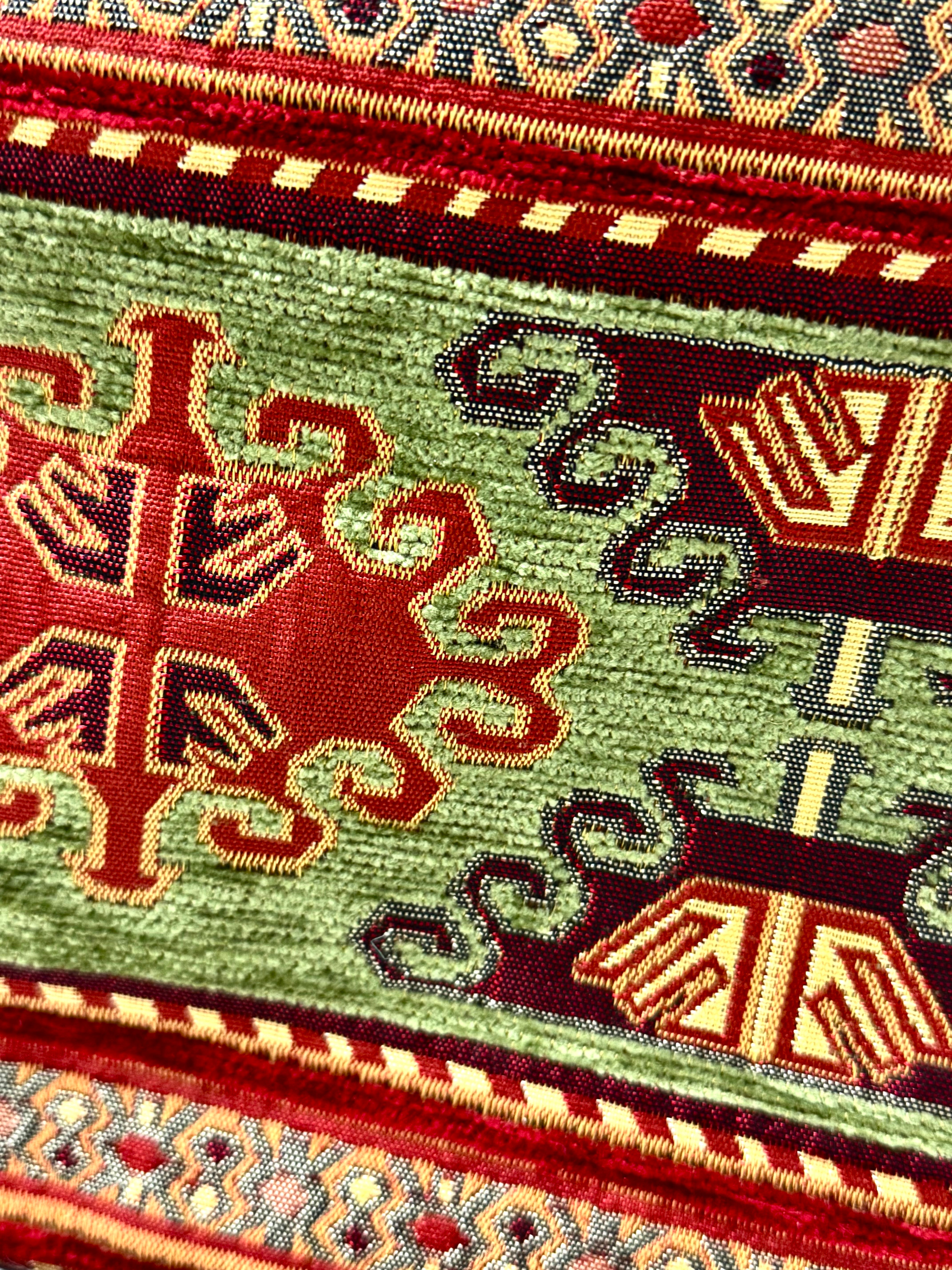Turkish Kilim Carpet Rolling Duffel Bag