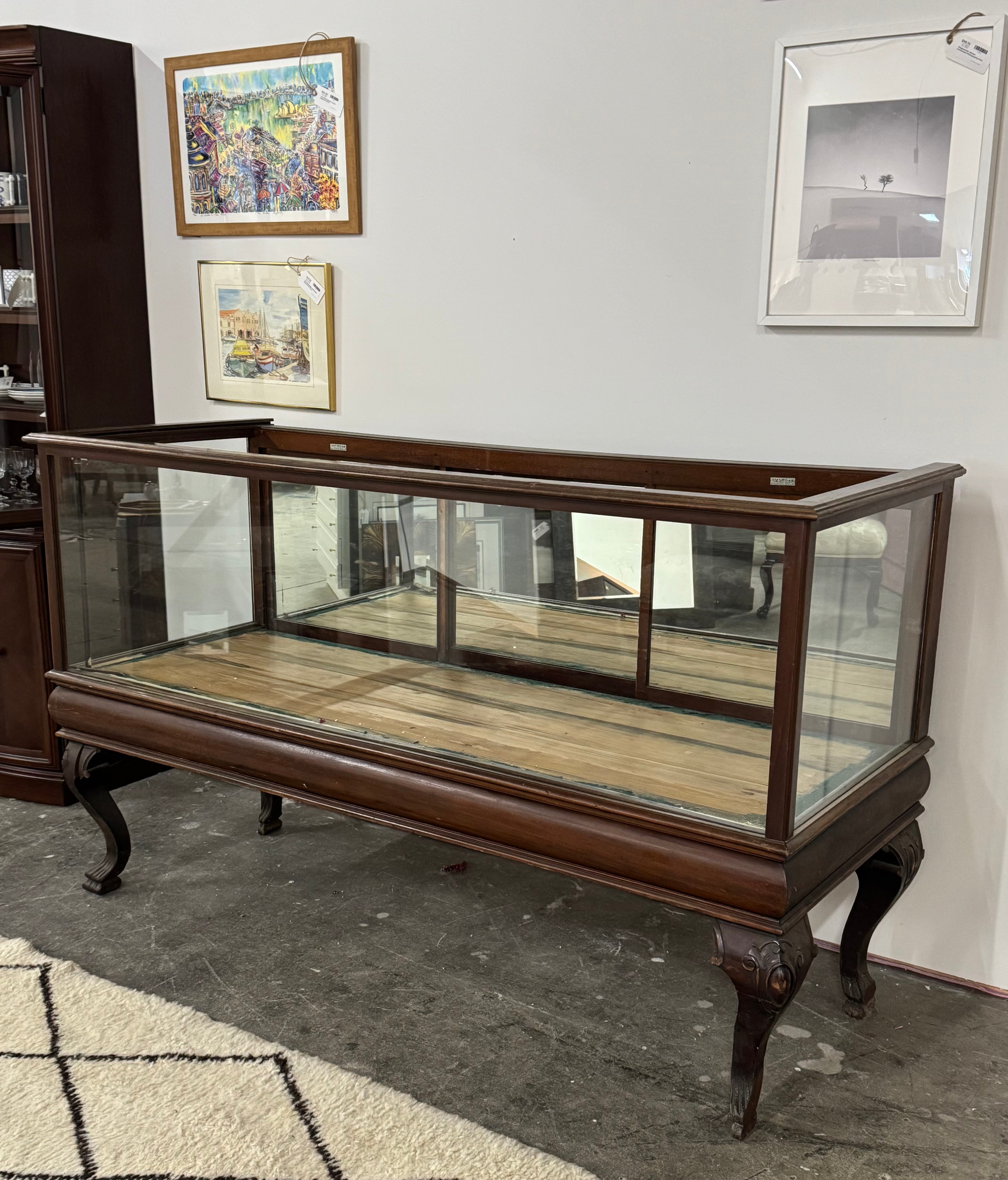 Antique KENT-MCLAIN Display Case