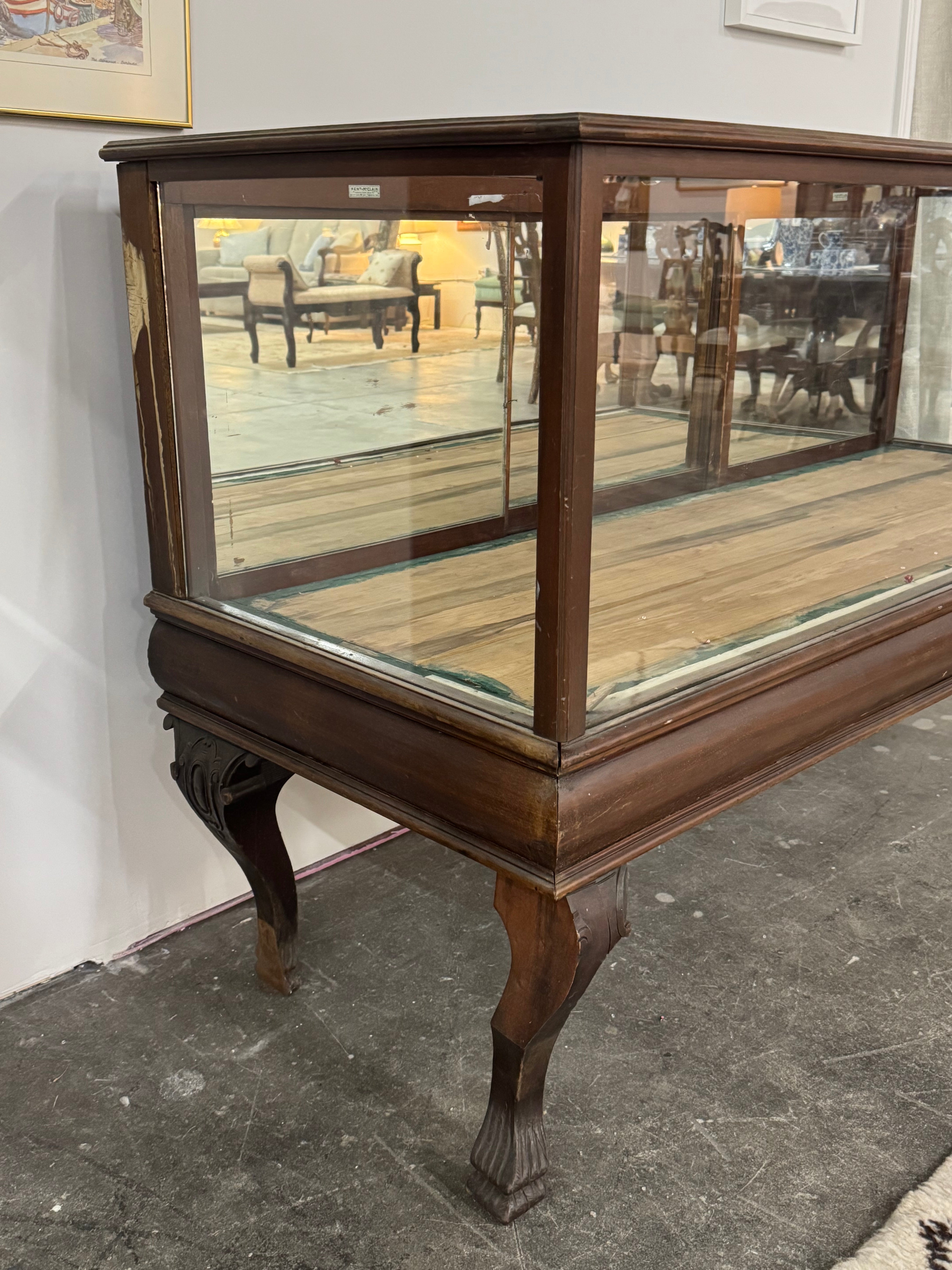 Antique KENT-MCLAIN Display Case