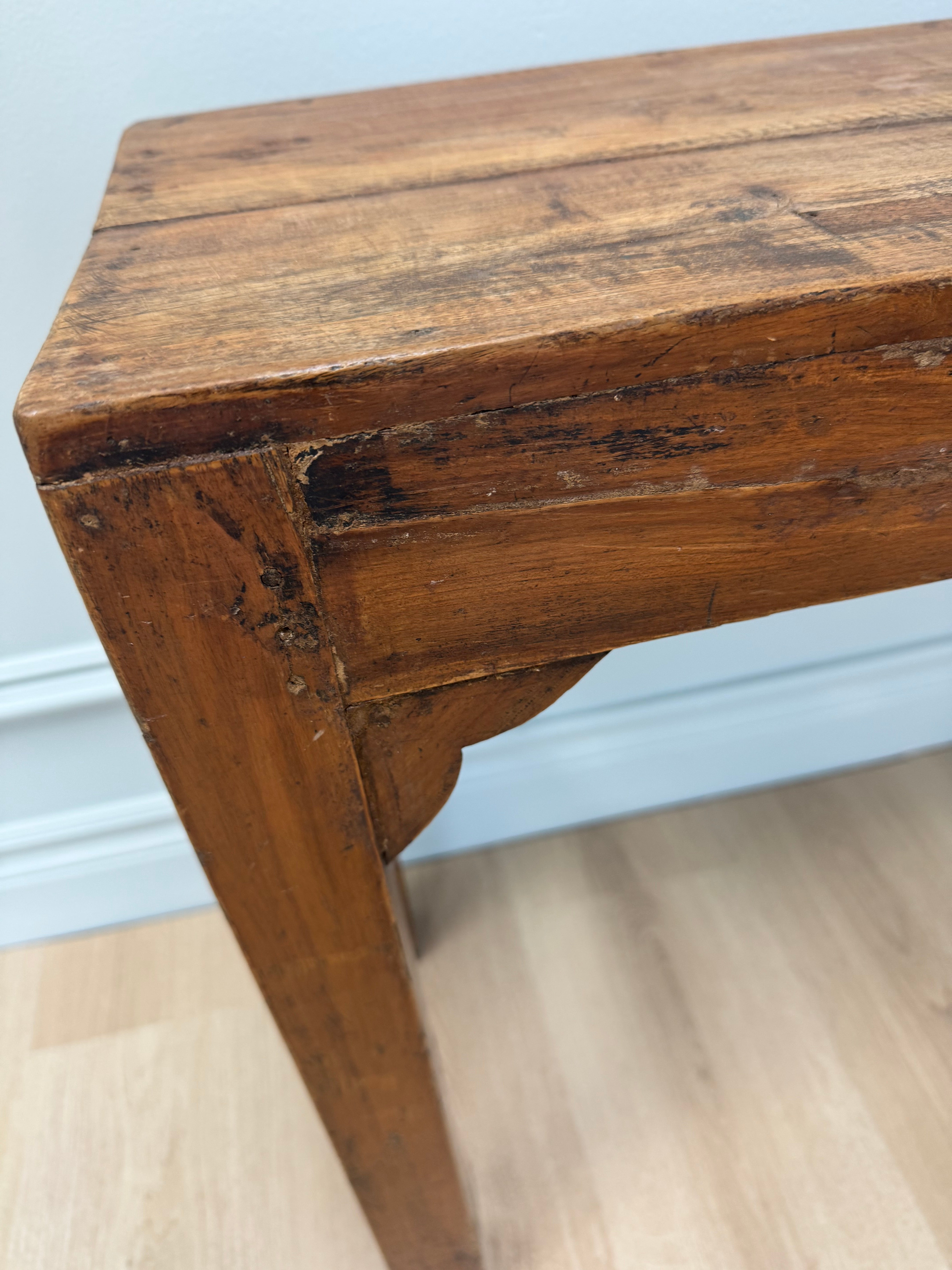 Reclaimed Wood Small Console
