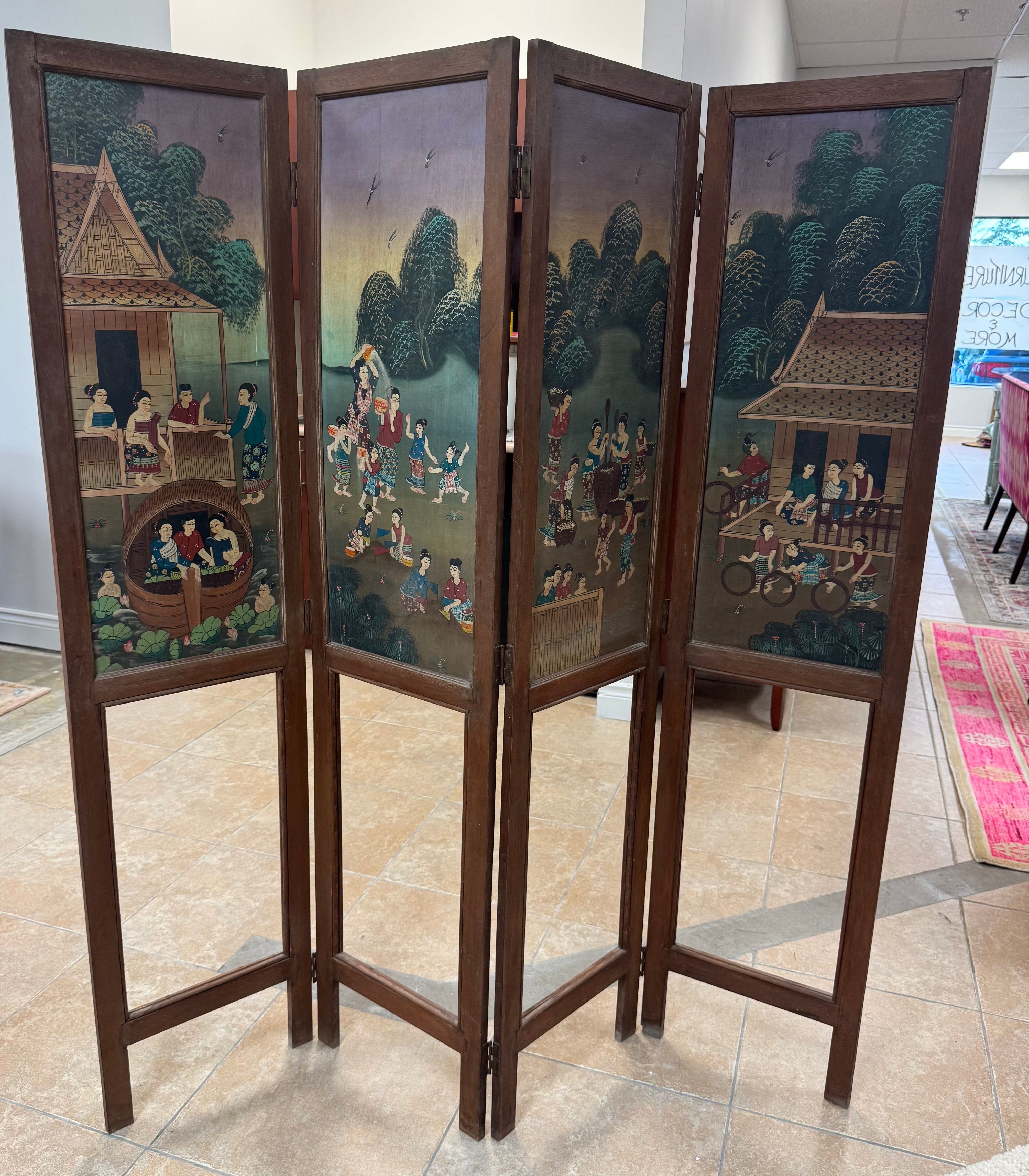 Asian Divider Screen