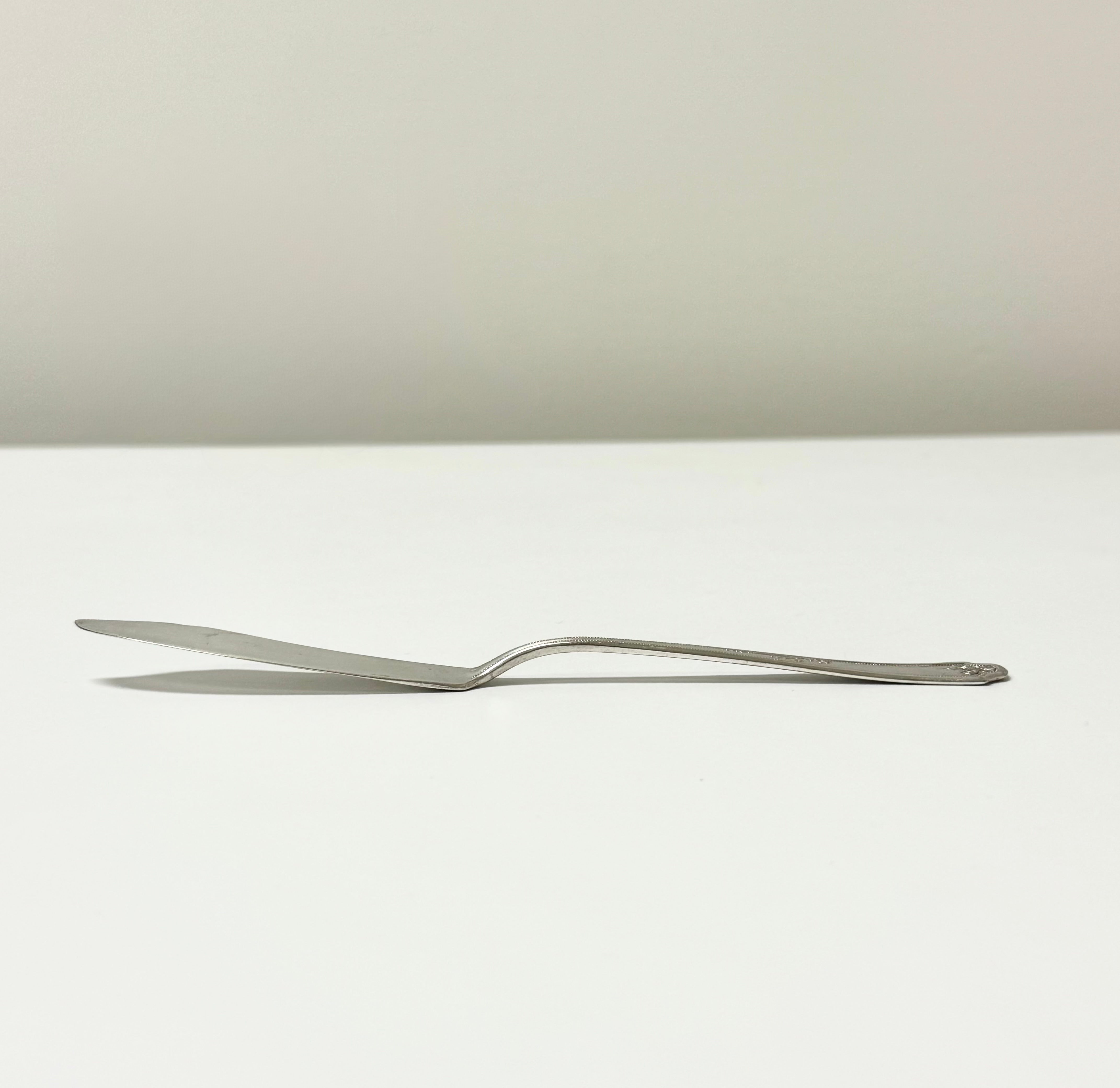 Antique Silverplate Master Butter Knife