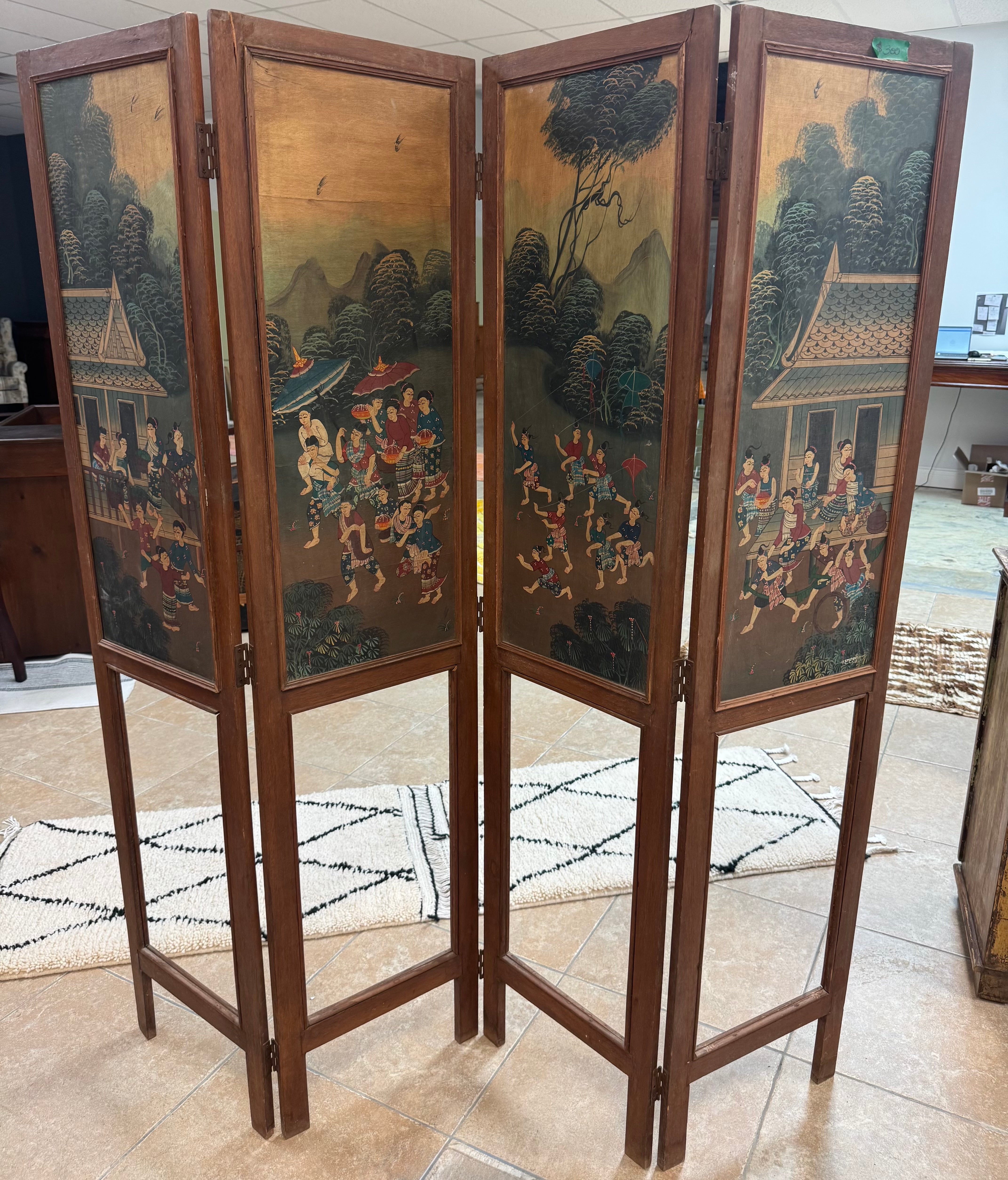 Asian Divider Screen