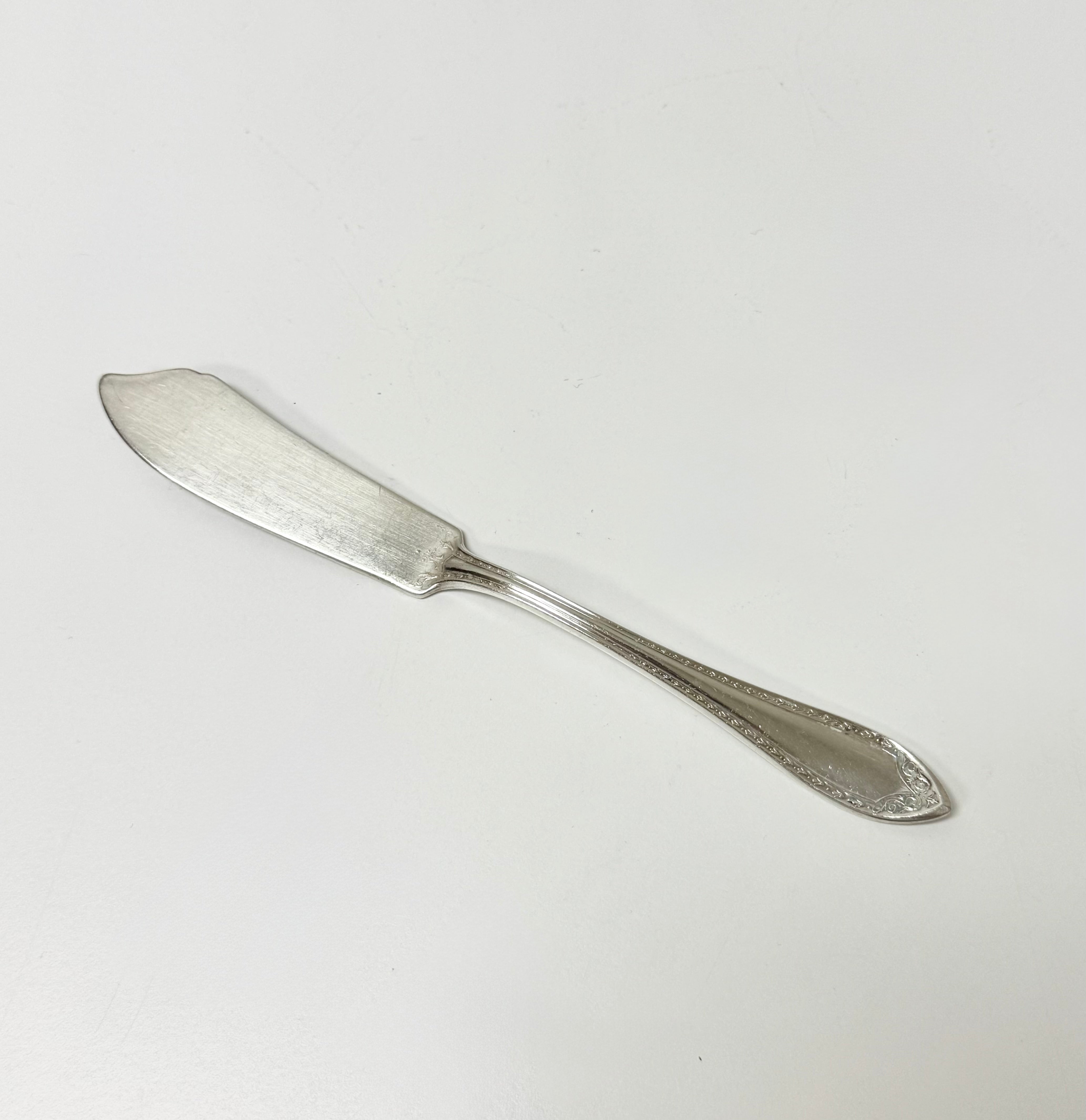 Vintage Silverplate Master Butter Knife