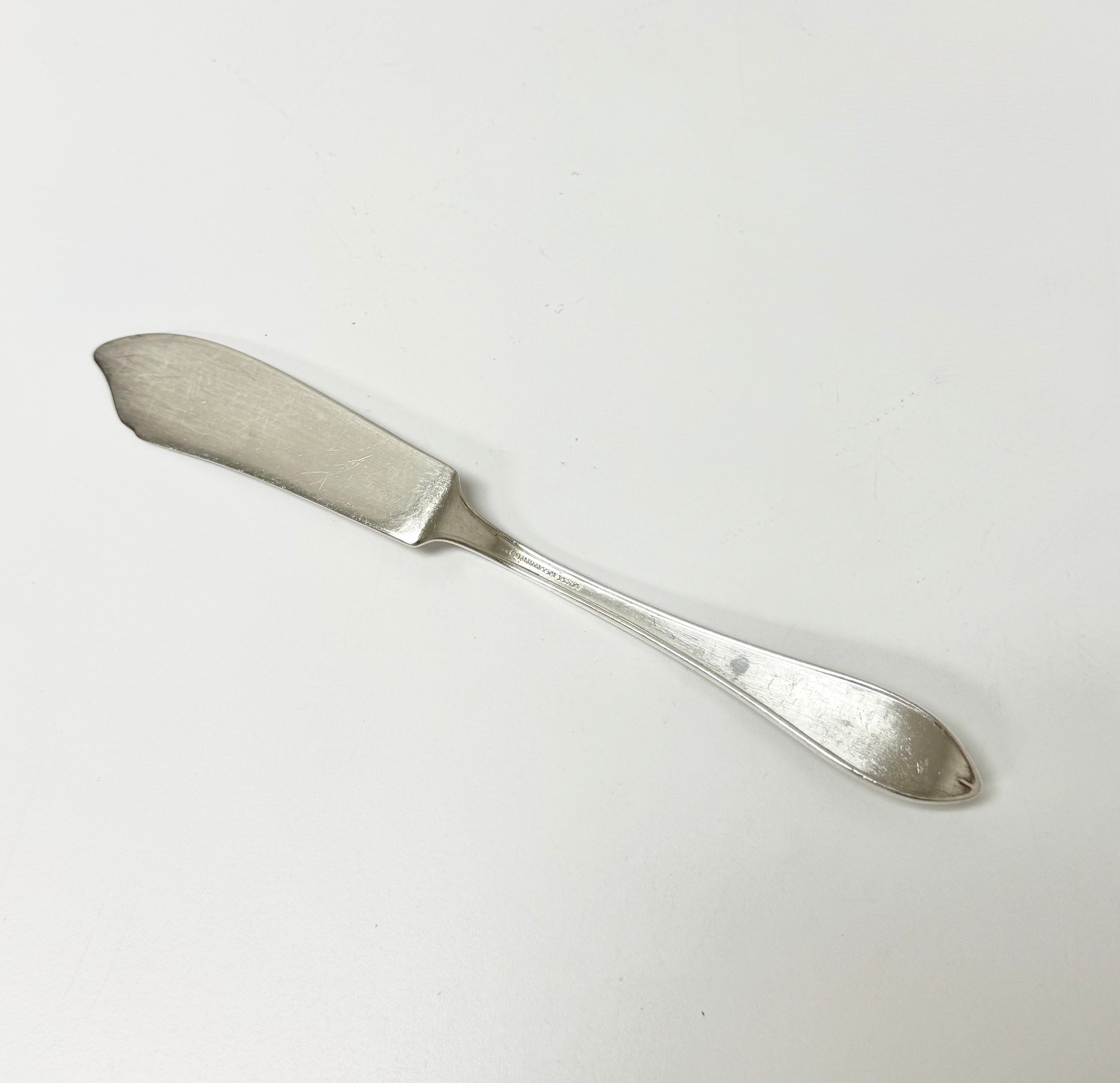 Vintage Silverplate Master Butter Knife