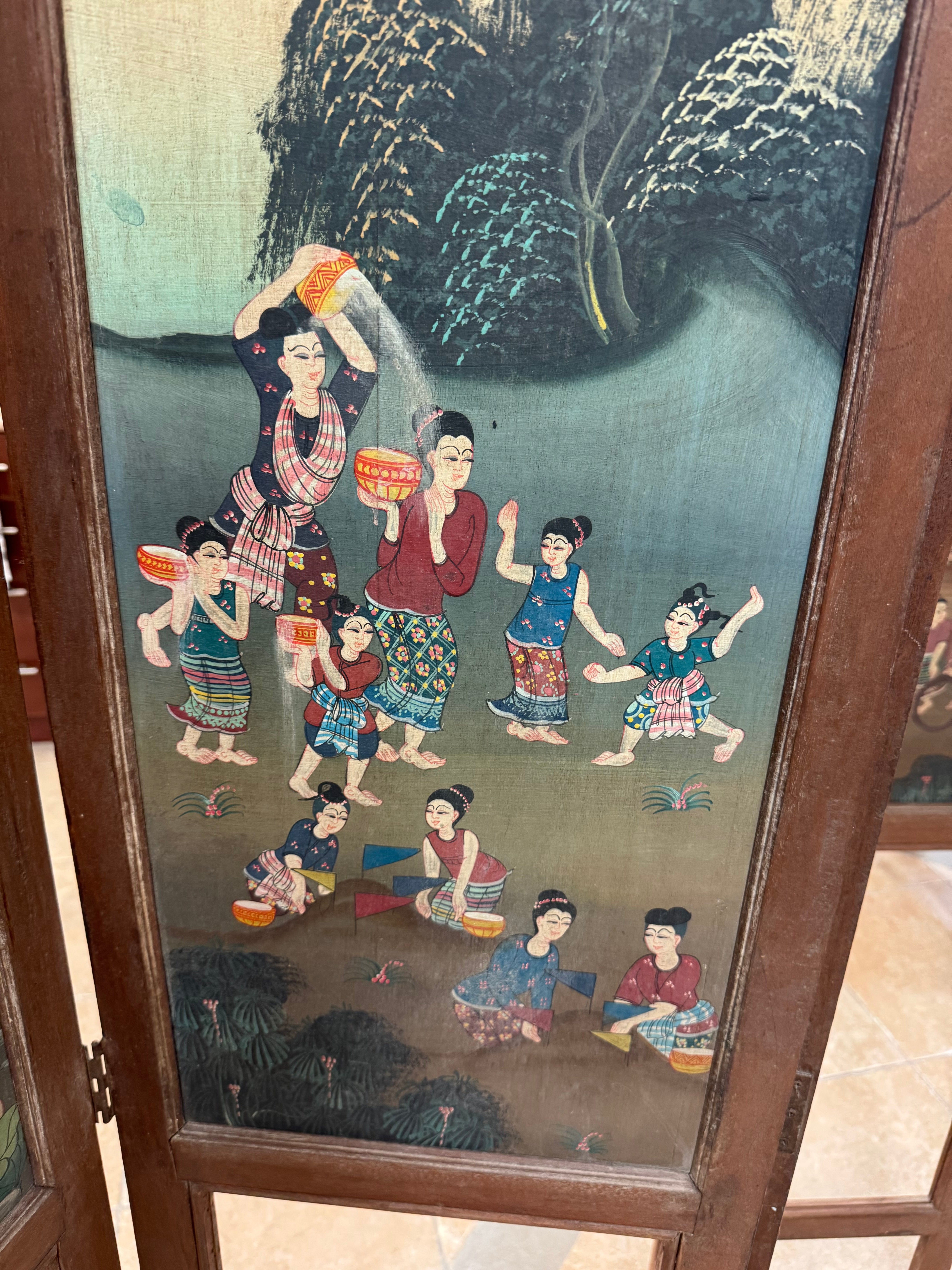 Asian Divider Screen