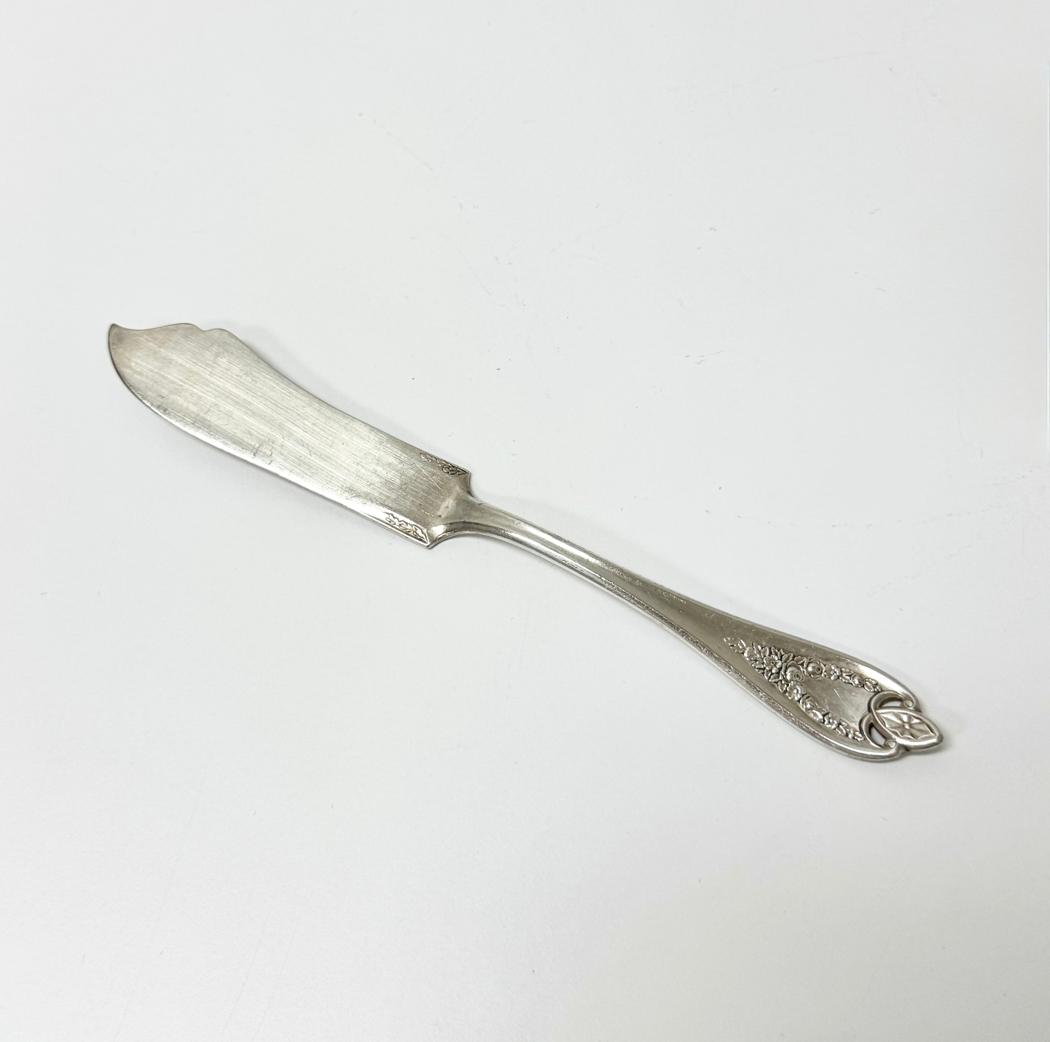 Vintage Silverplate Master Butter Knife