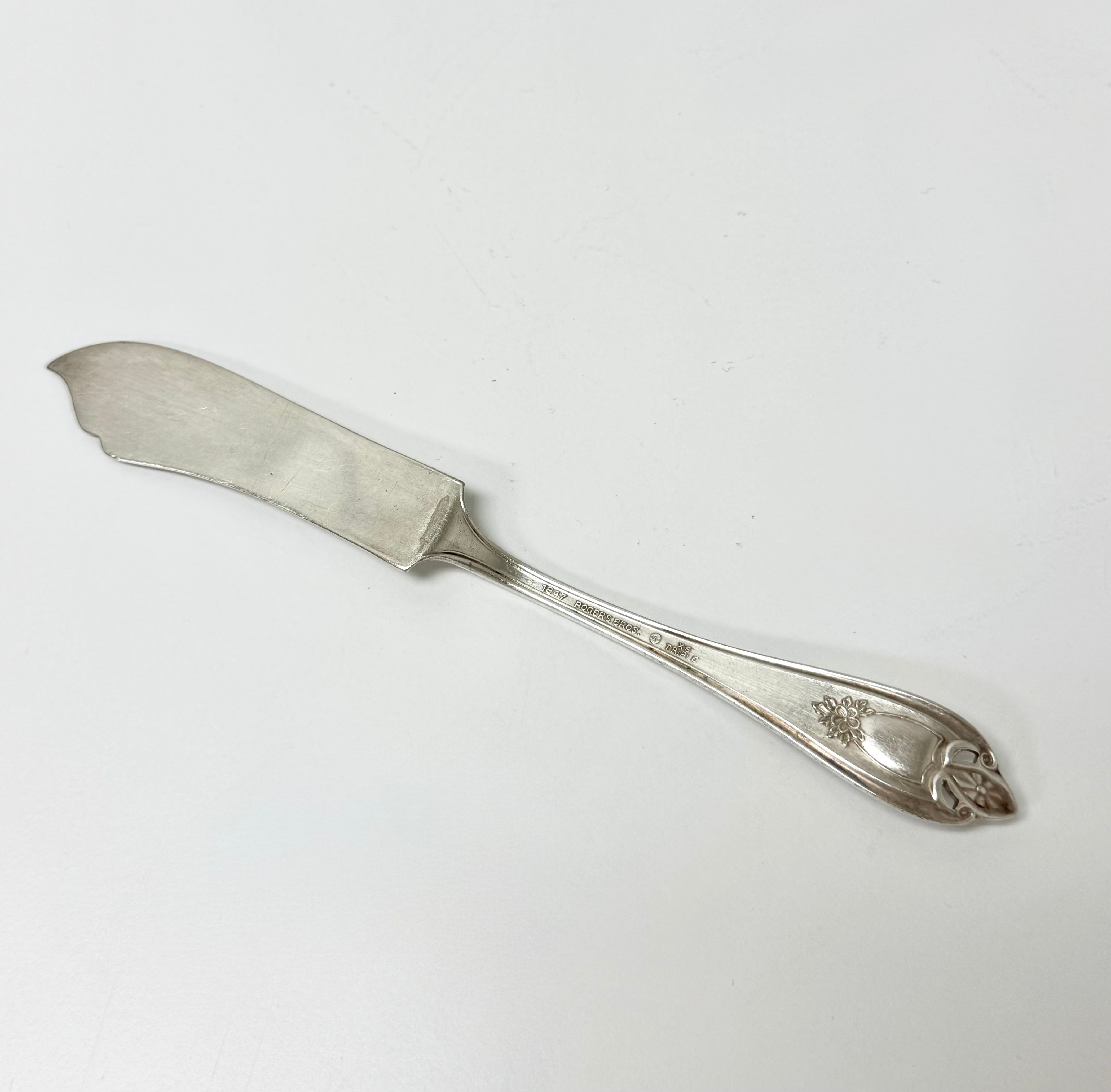 Vintage Silverplate Master Butter Knife