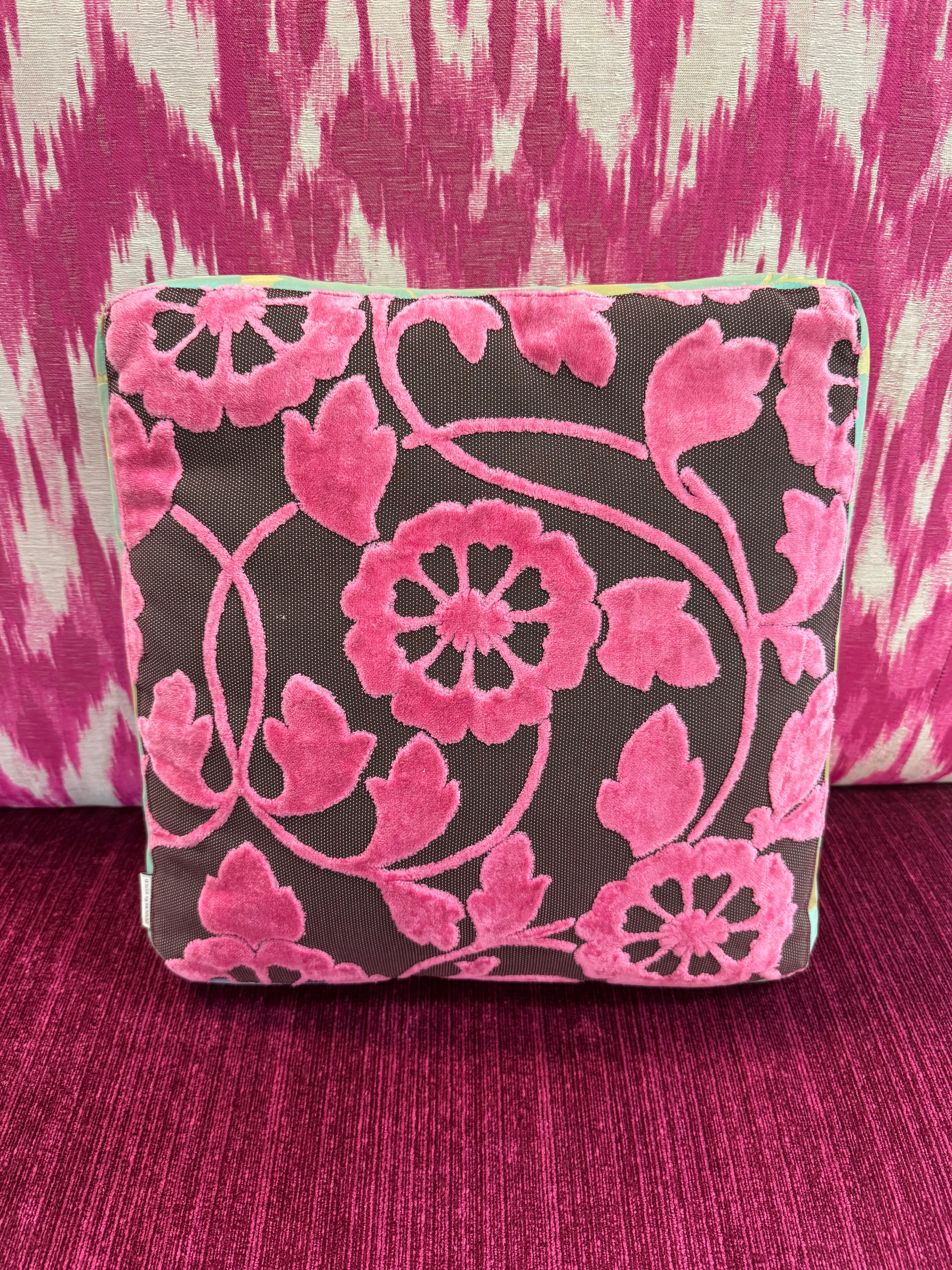 DESIGNER'S GUILD 'Brocatelle Viola' Pillow