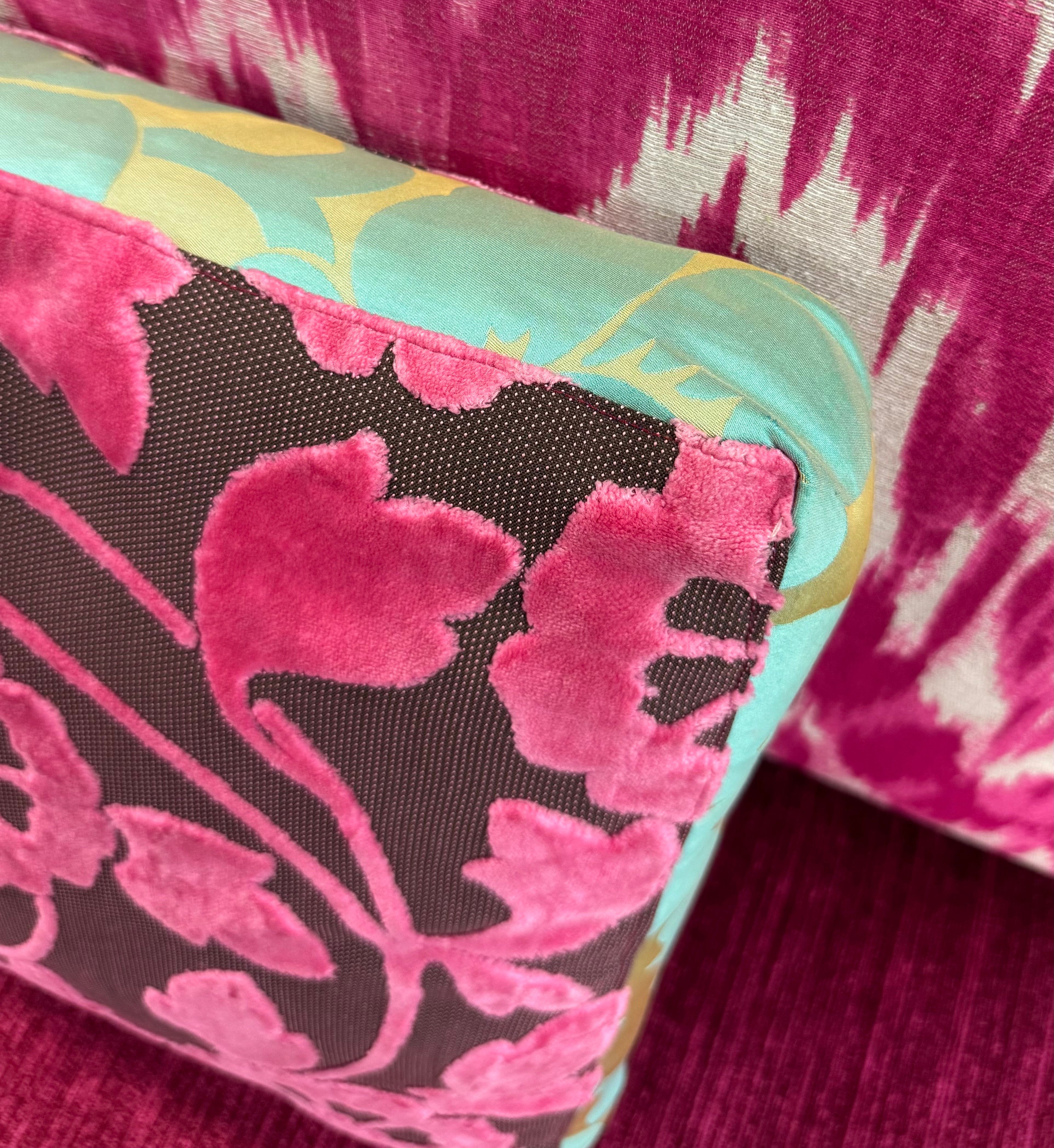 DESIGNER'S GUILD 'Brocatelle Viola' Pillow
