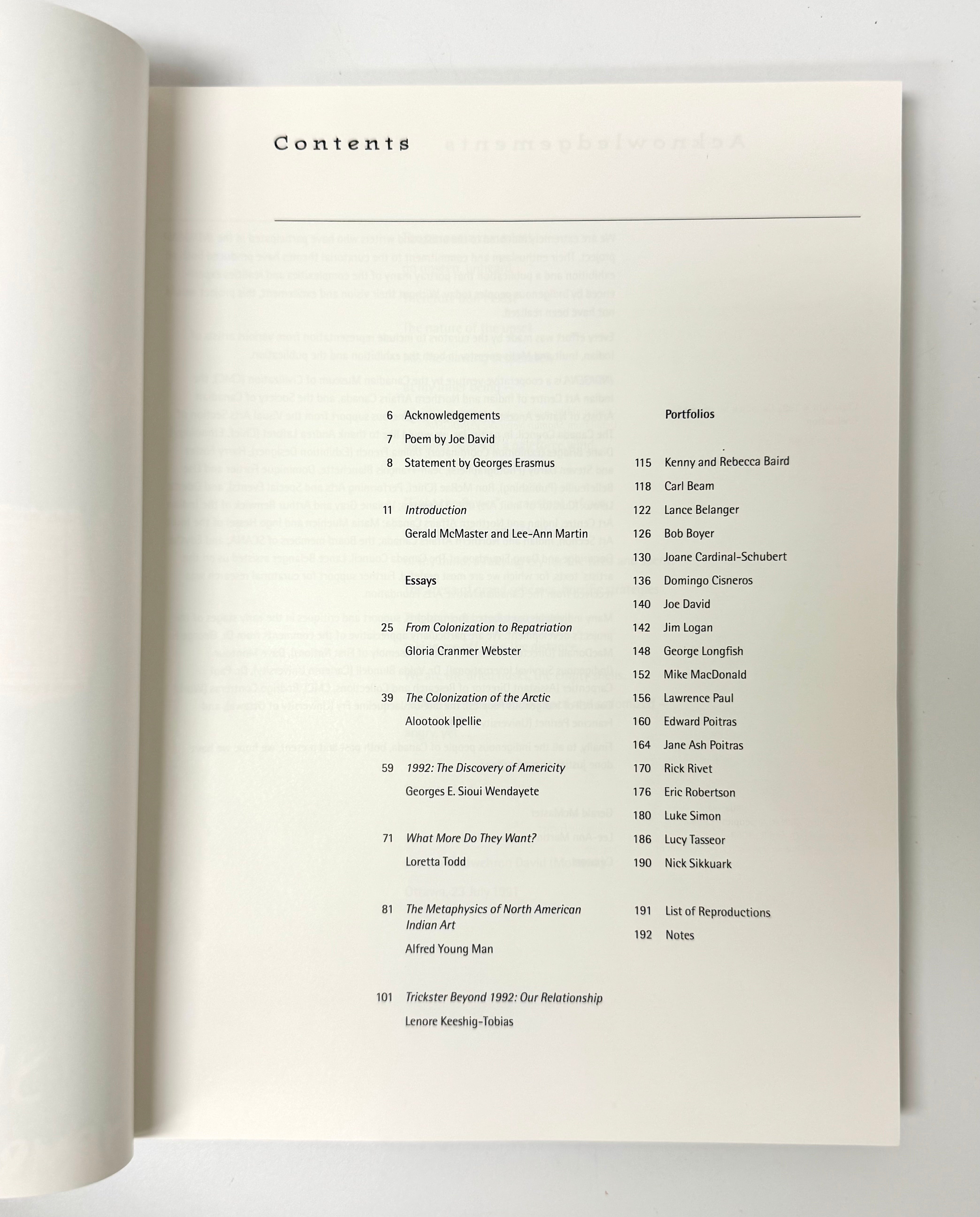 'Indigena' Softcover