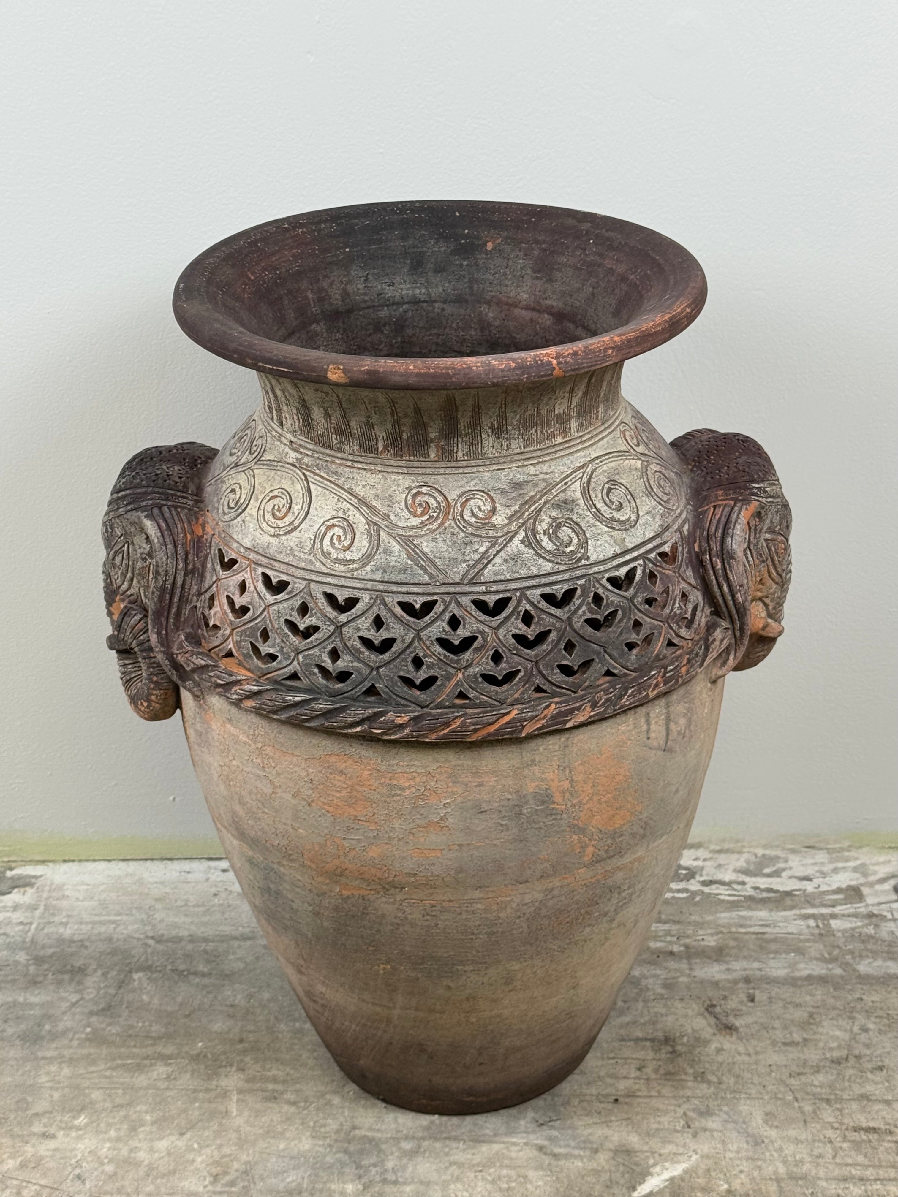 Terracotta Garden Urn