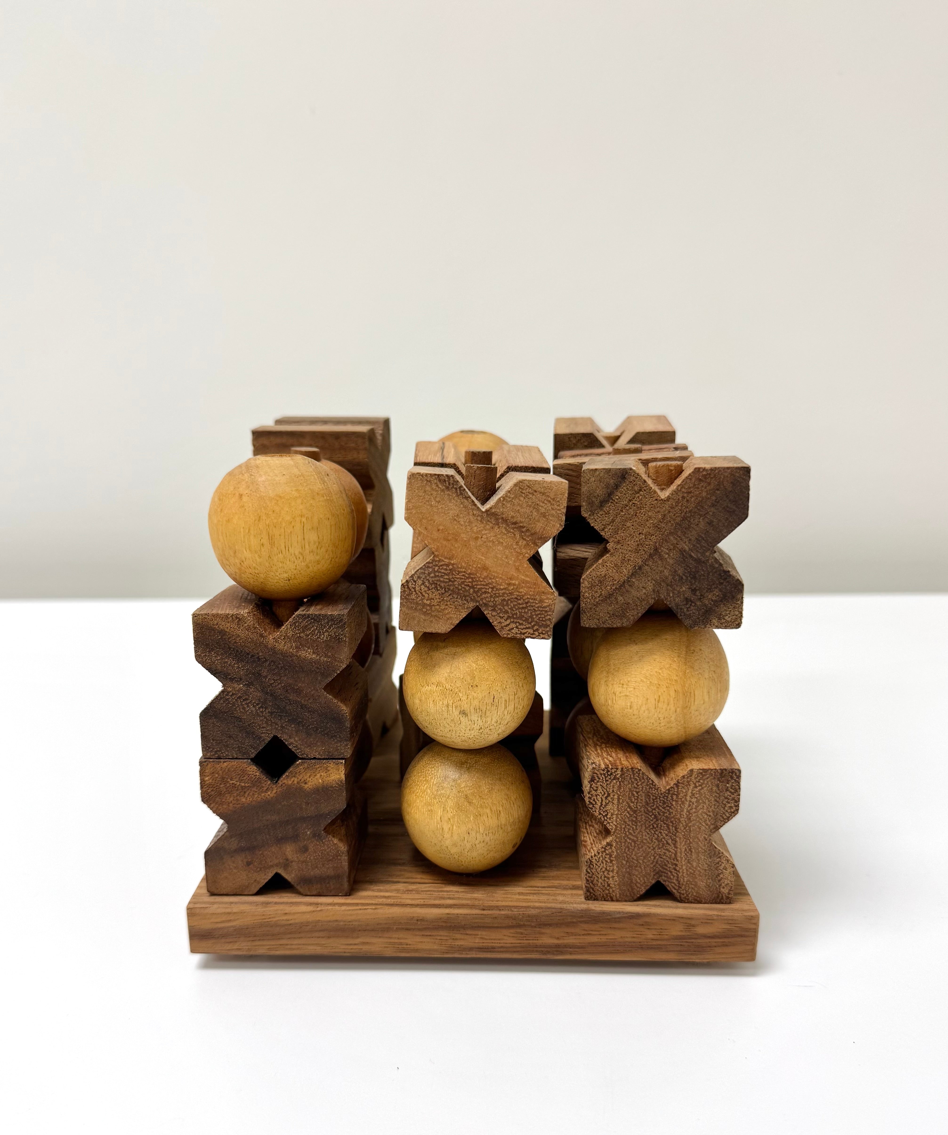 Wooden Tic Tac Toe