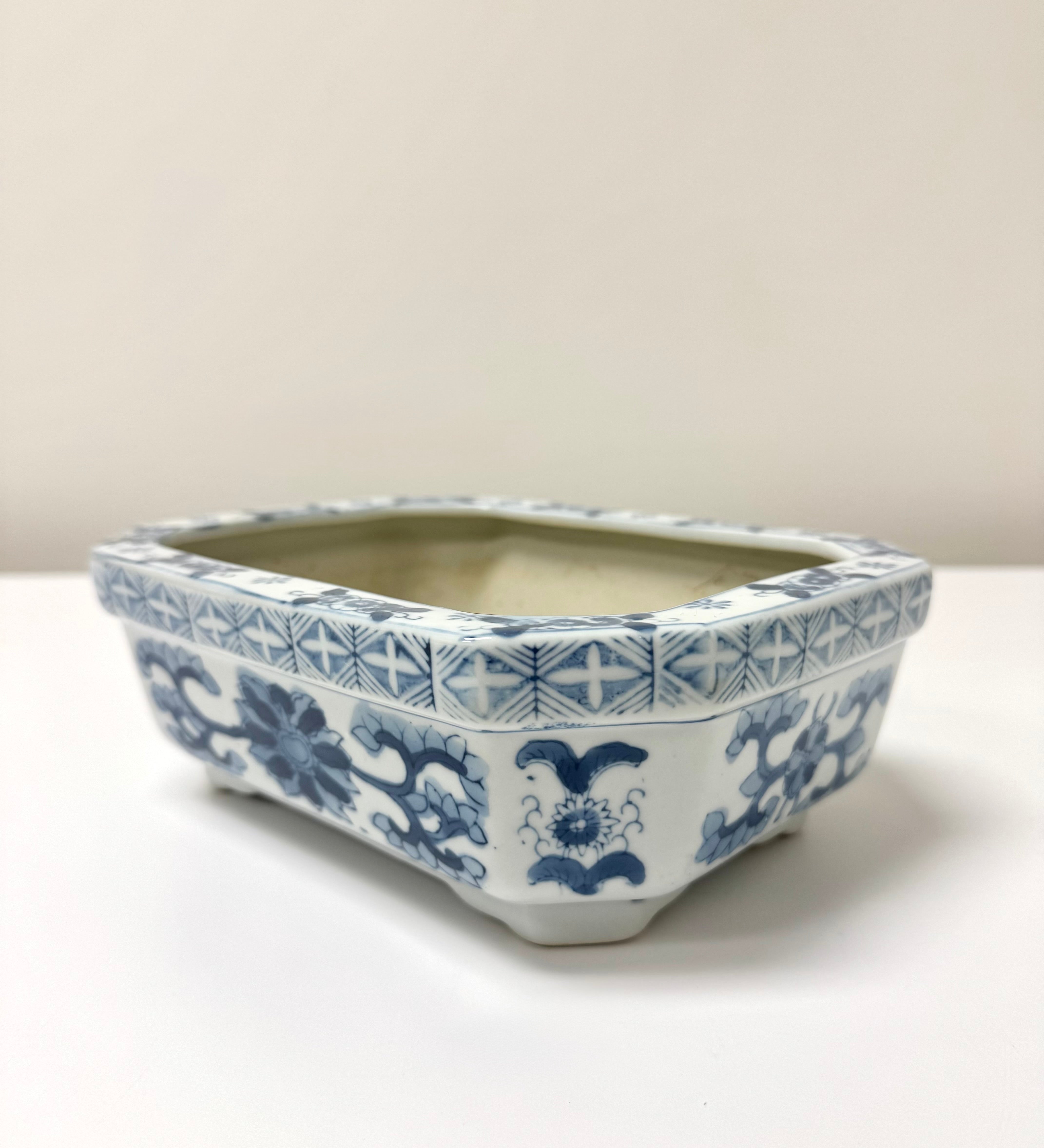 Vintage Chinoiserie Bonsai Pot